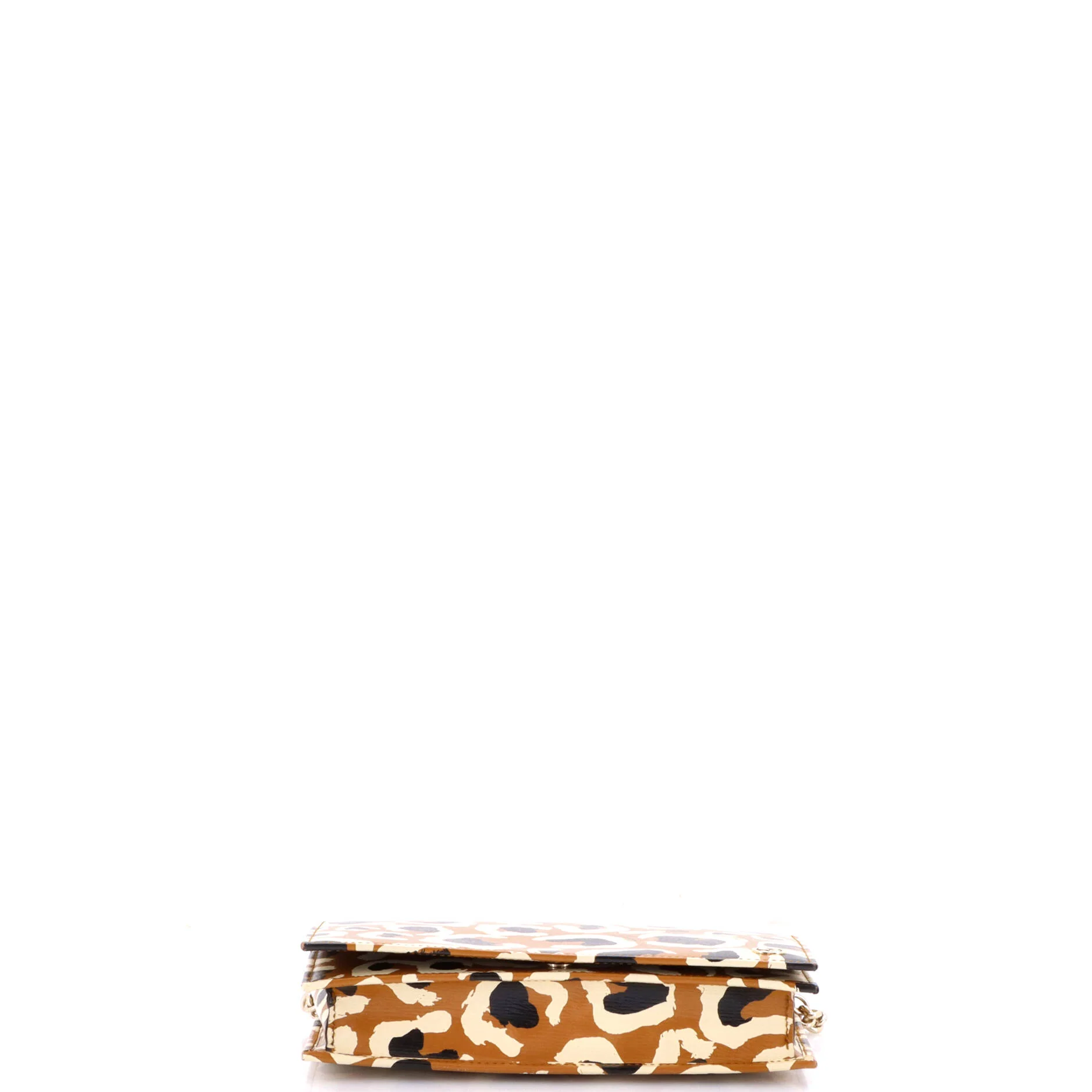 Betty Chain Wallet Printed Leather - Image 4