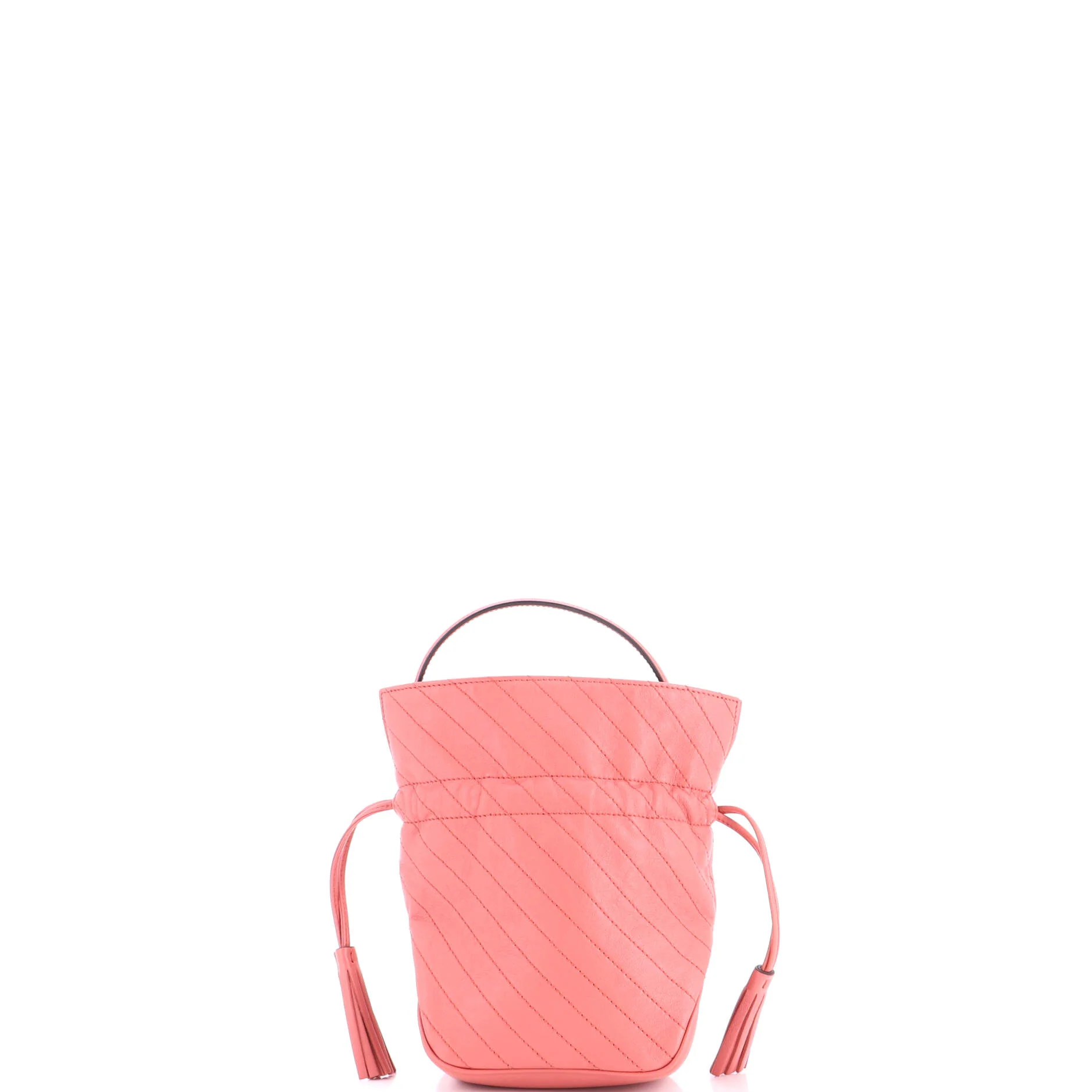 Blondie NM Bucket Bag Diagonal Quilted Leather Mini - Image 3