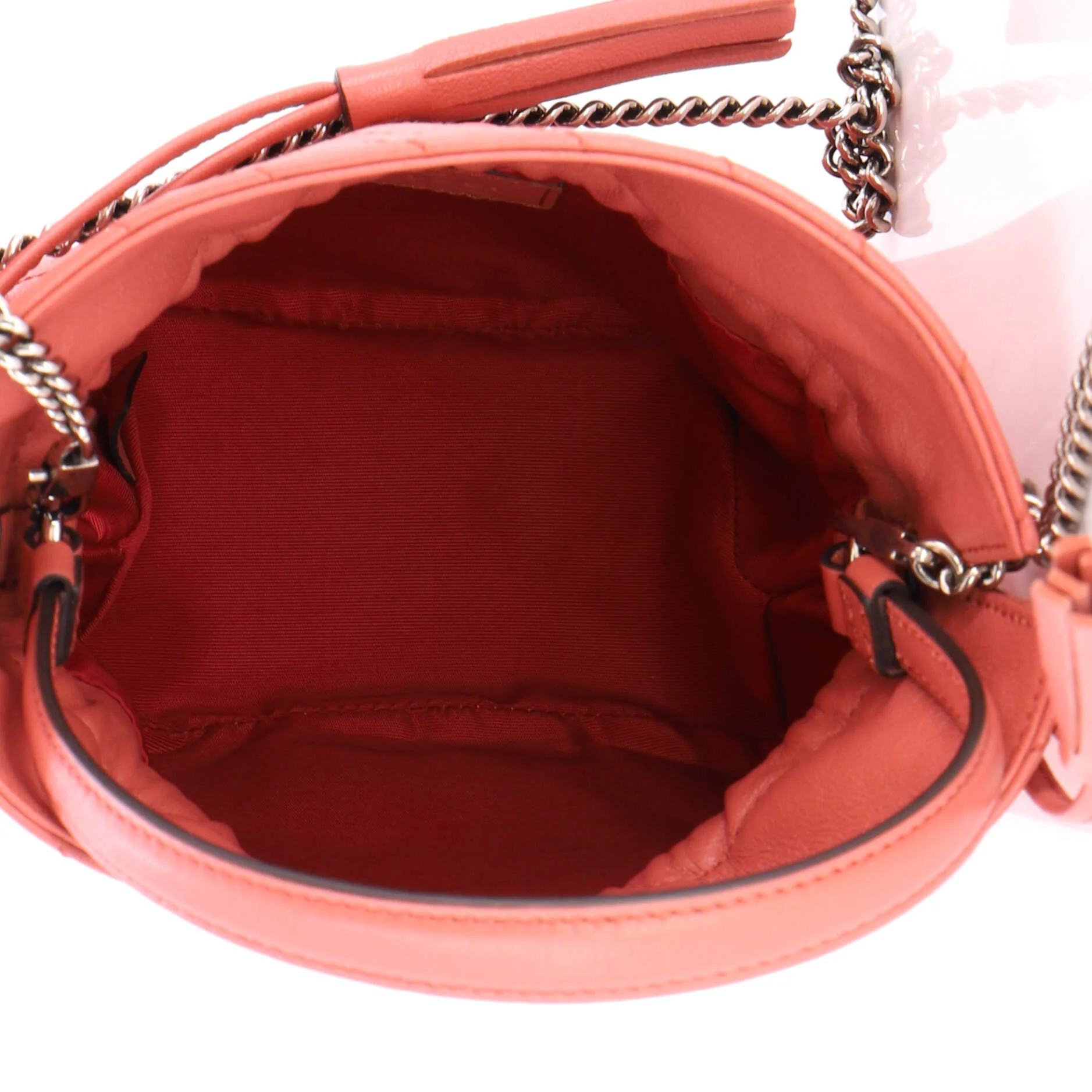 Blondie NM Bucket Bag Diagonal Quilted Leather Mini - Image 5