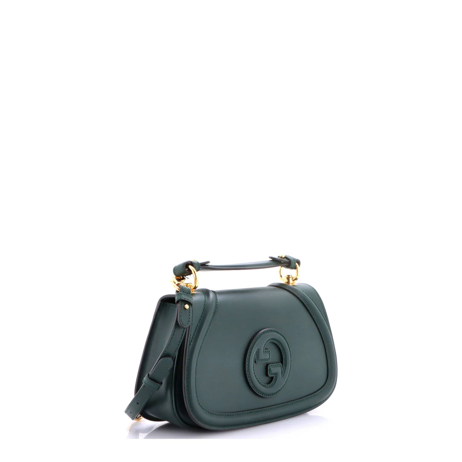Blondie NM Top Handle Bag Canvas with Leather Medium - Image 2