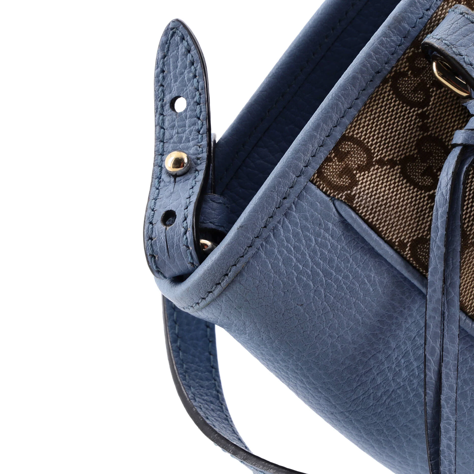 Bree Convertible Tote GG Canvas with Leather Small - Image 6
