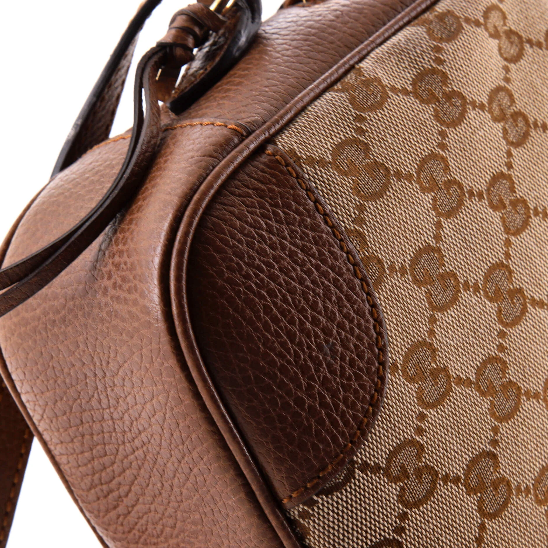 Bree Disco Crossbody Bag GG Canvas with Leather Mini - Image 6