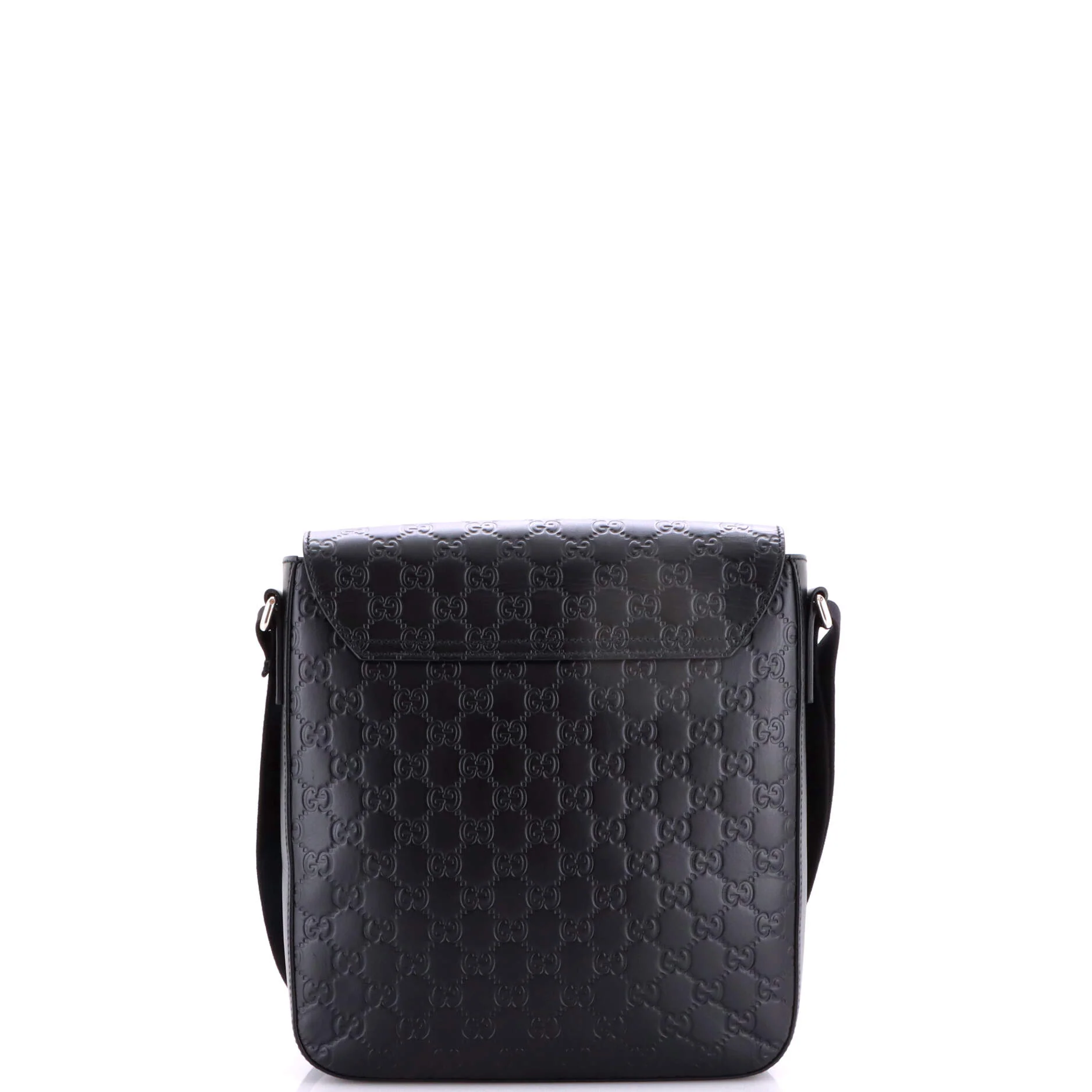 Buckle Flap Messenger Bag Guccissima Leather Small - Image 3