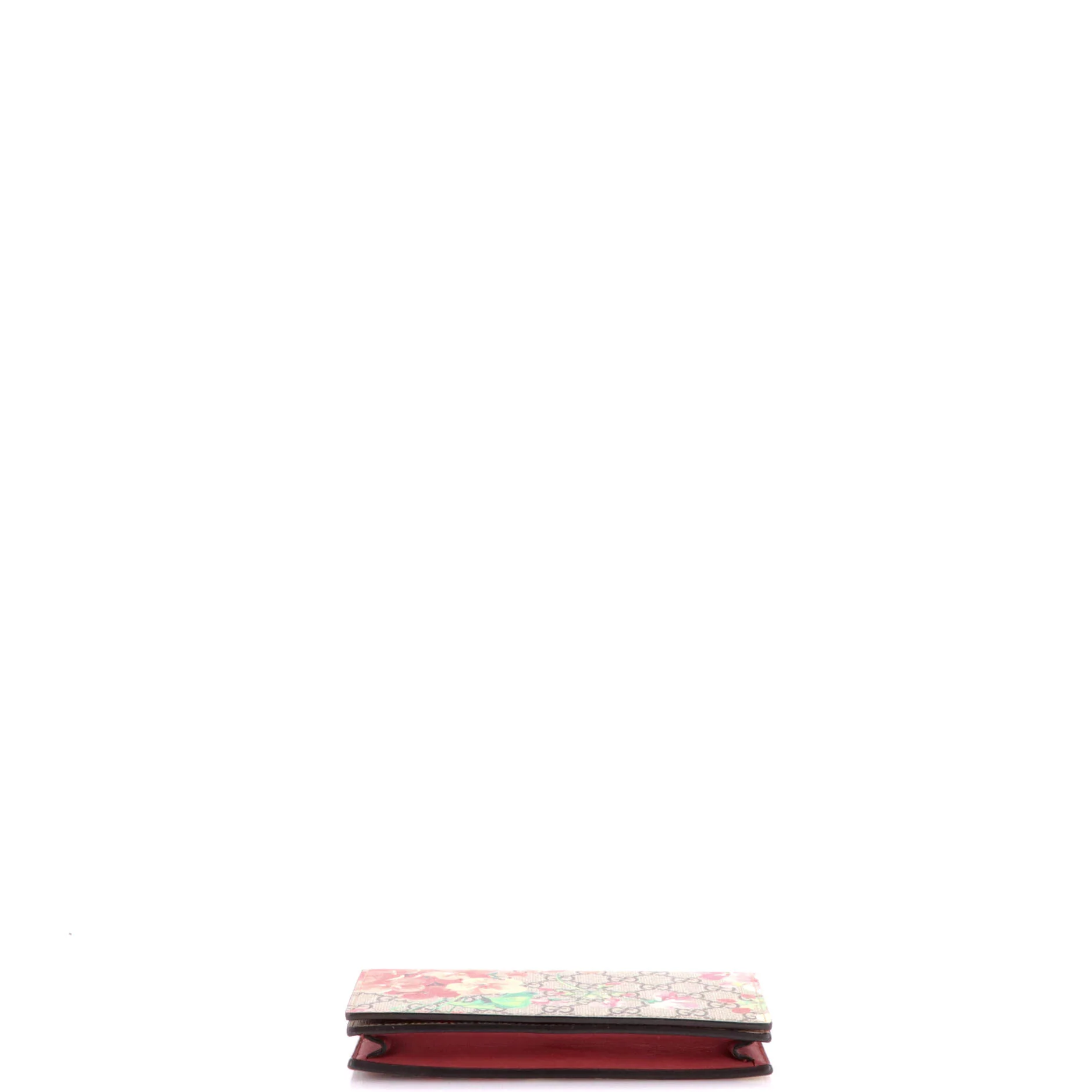 Chain Wallet Blooms Print GG Coated Canvas - Image 4