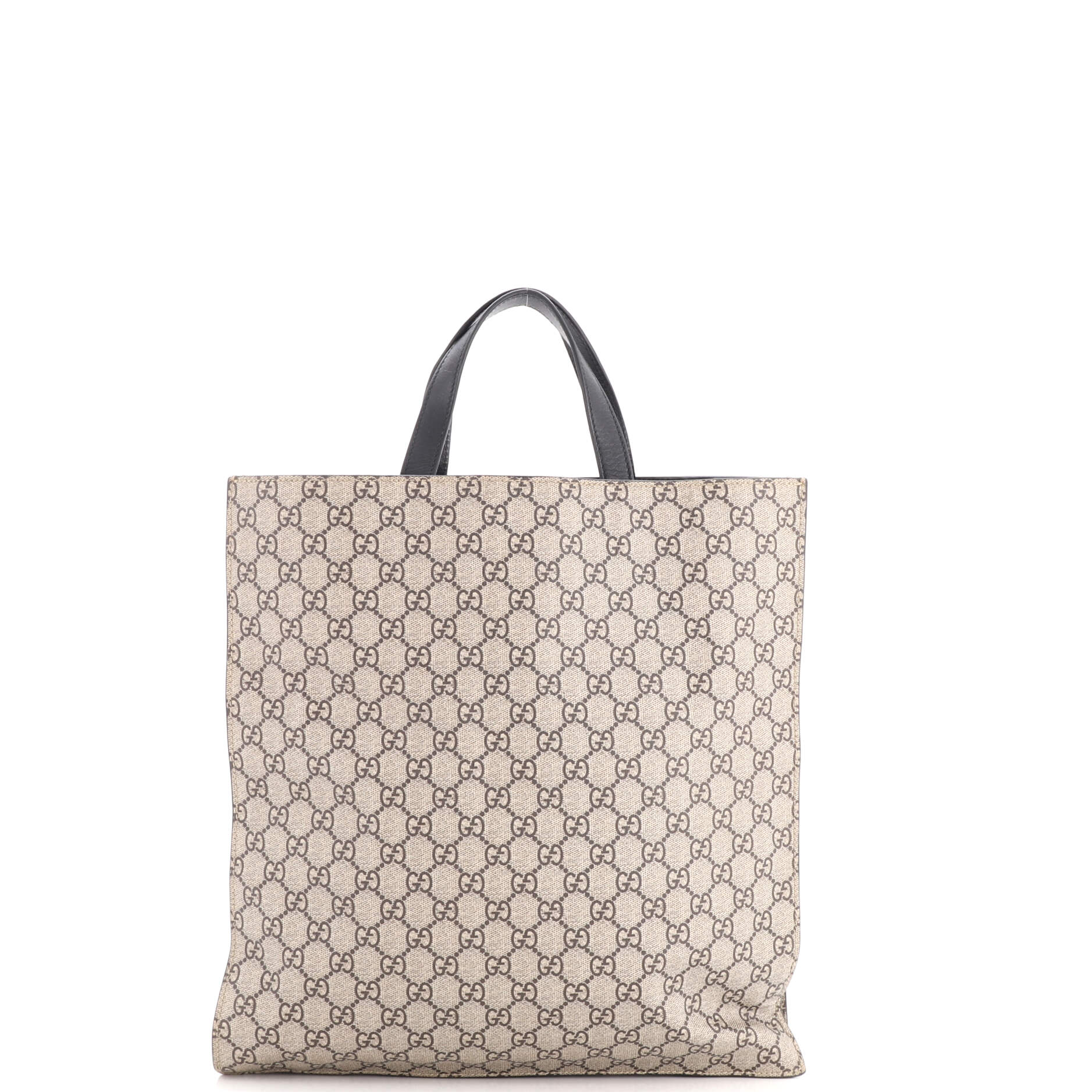 Convertible Soft Open Tote Printed GG Coated Canvas Tall - Image 3