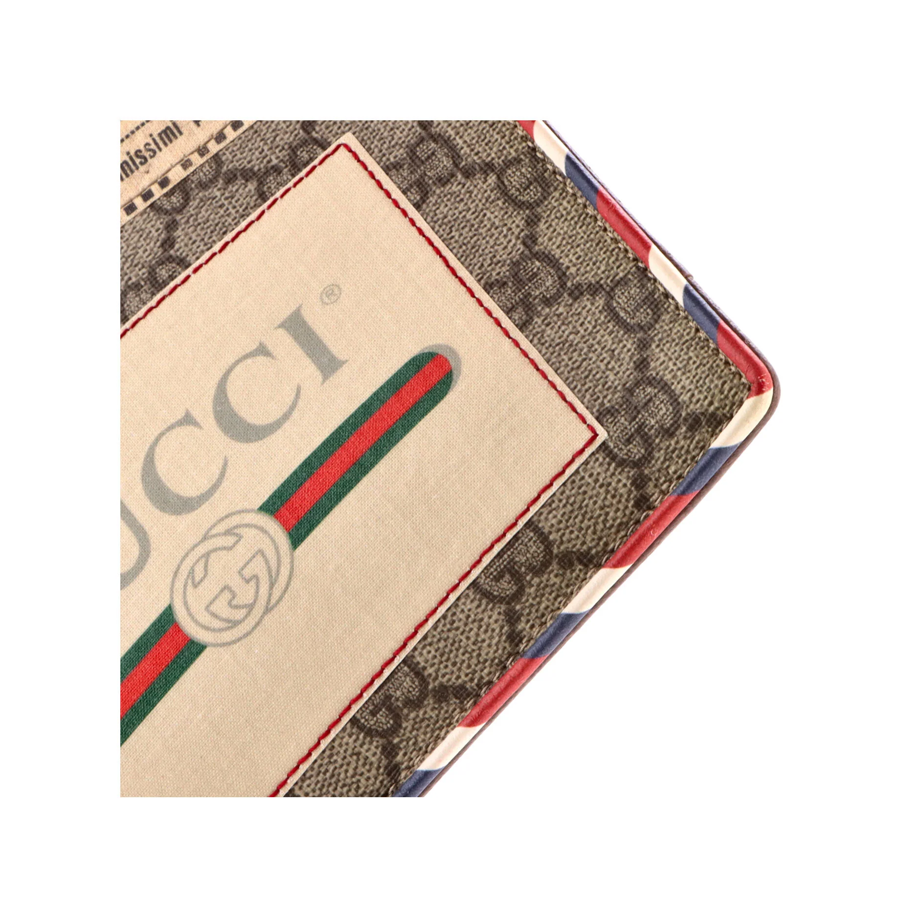 Courrier Pouch GG Coated Canvas with Applique - Image 7