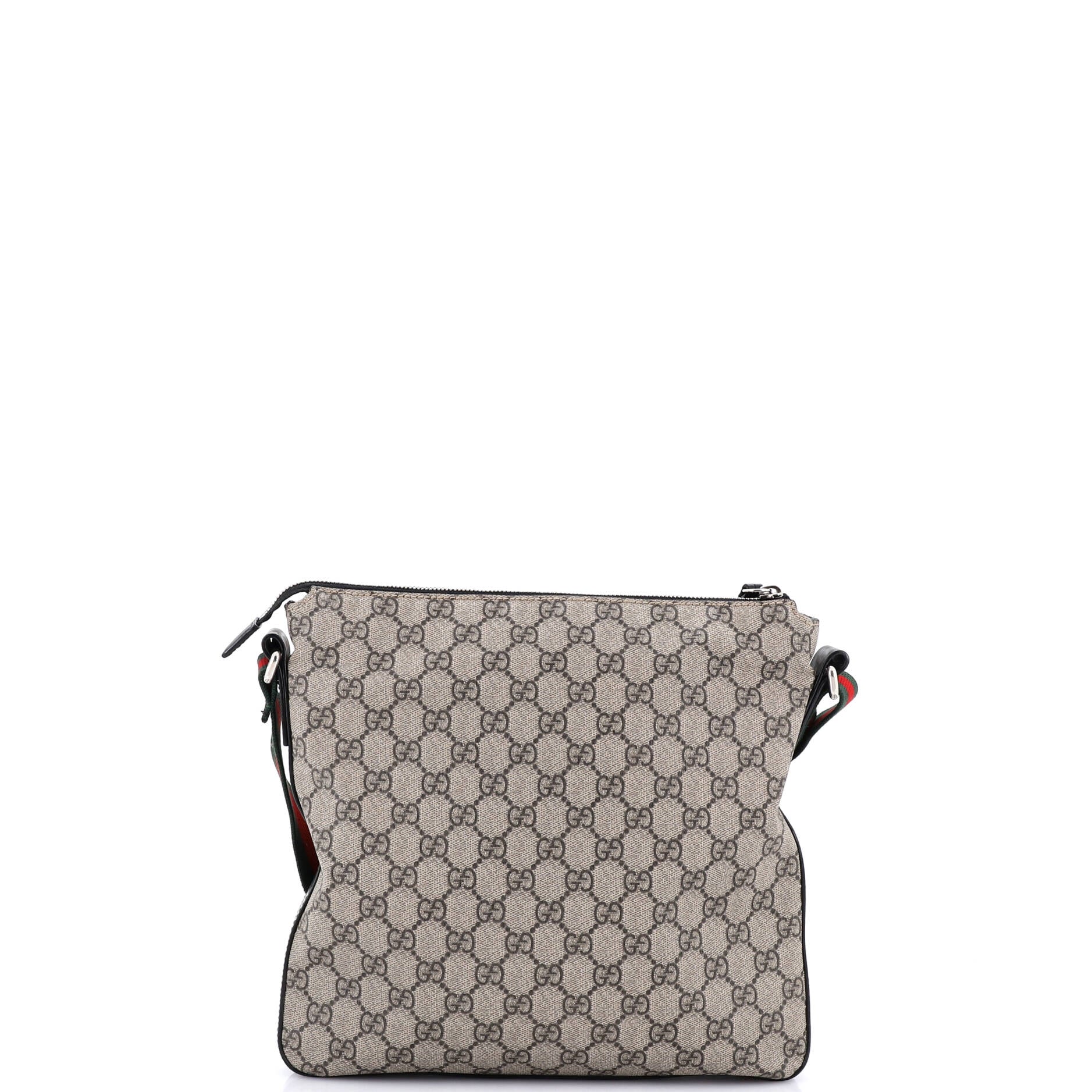 Courrier Zip Messenger GG Coated Canvas with Applique Medium - Image 3
