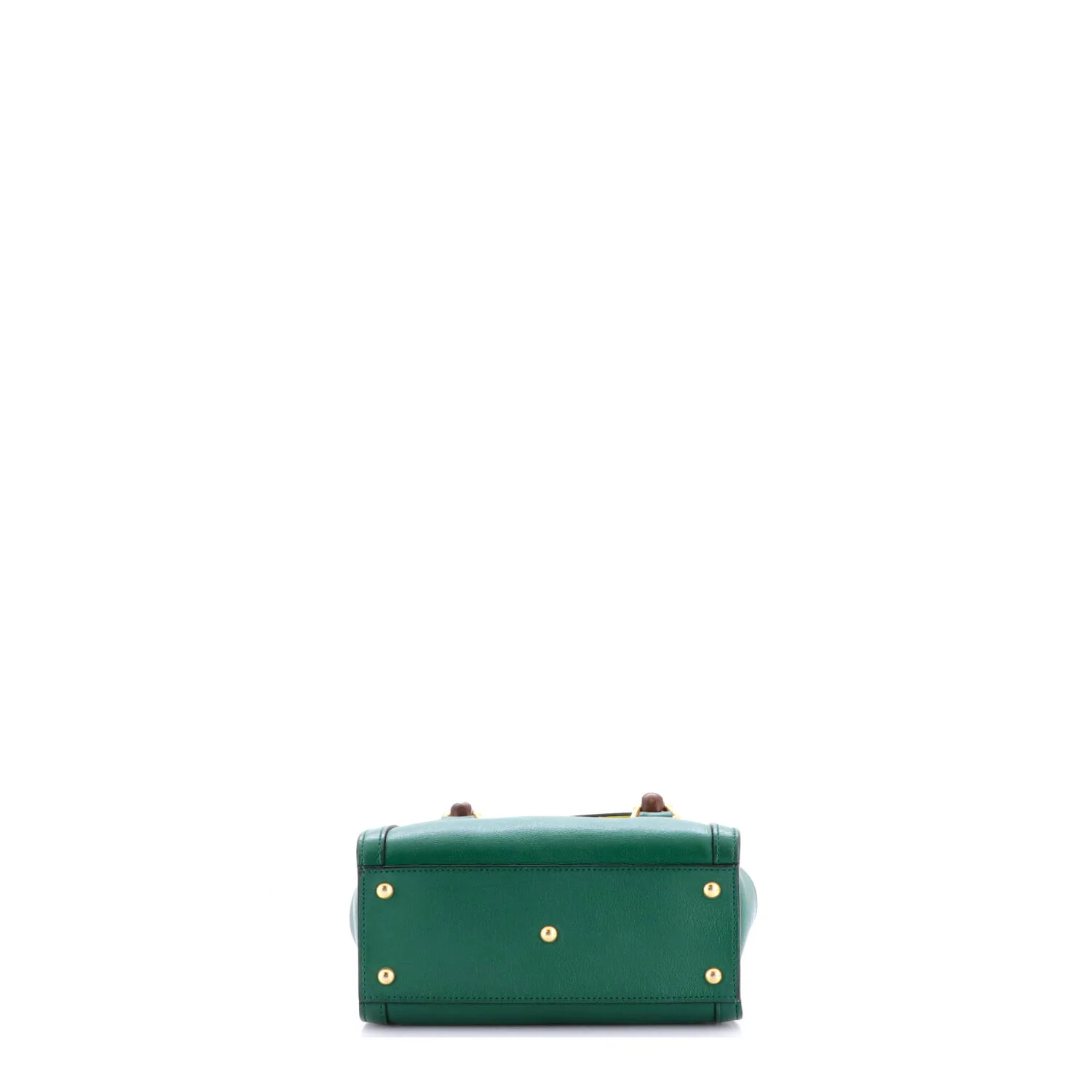Diana NM Bamboo Handle Tote Leather Mini - Image 4