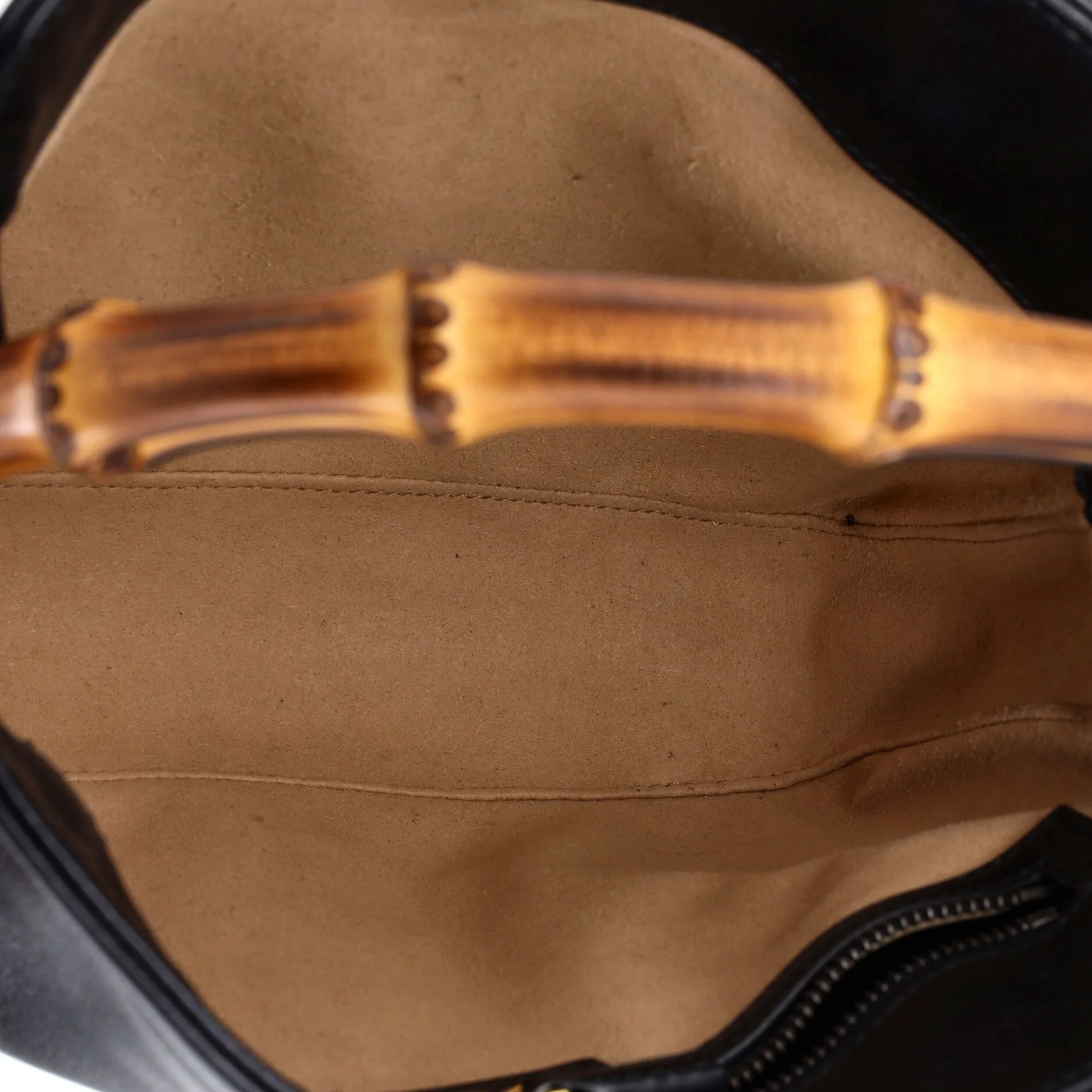 Diana NM Bamboo Shoulder Bag Leather Small - Image 5