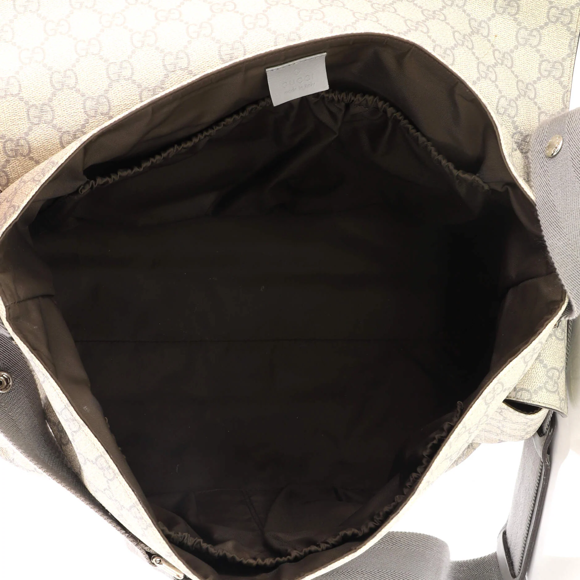 Diaper Bag GG Coated Canvas - Image 6