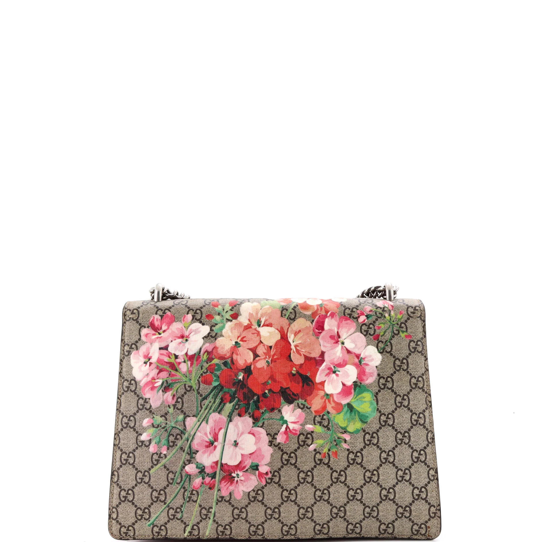 Dionysus Bag Blooms Print GG Coated Canvas Medium - Image 3