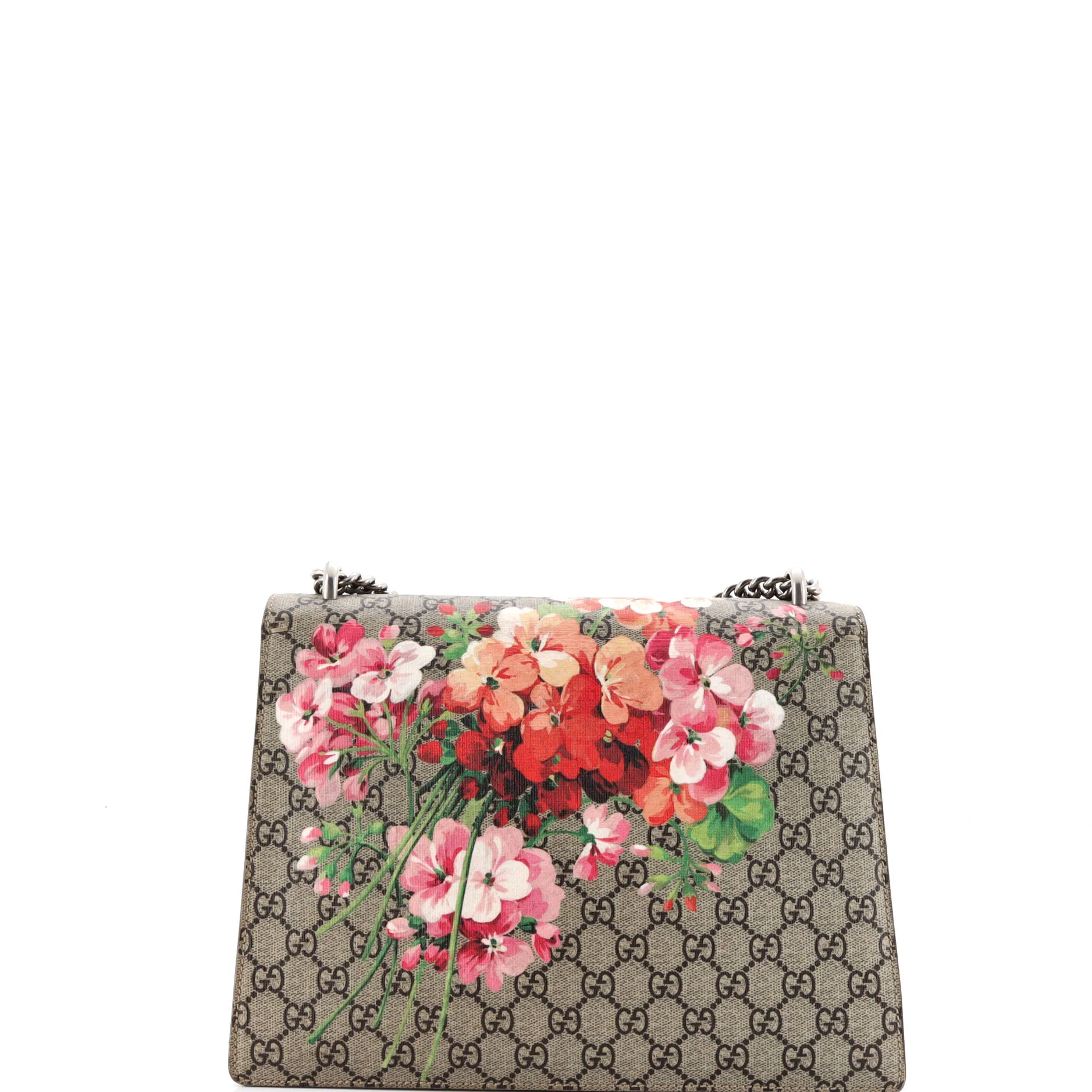 Dionysus Bag Blooms Print GG Coated Canvas Medium - Image 3