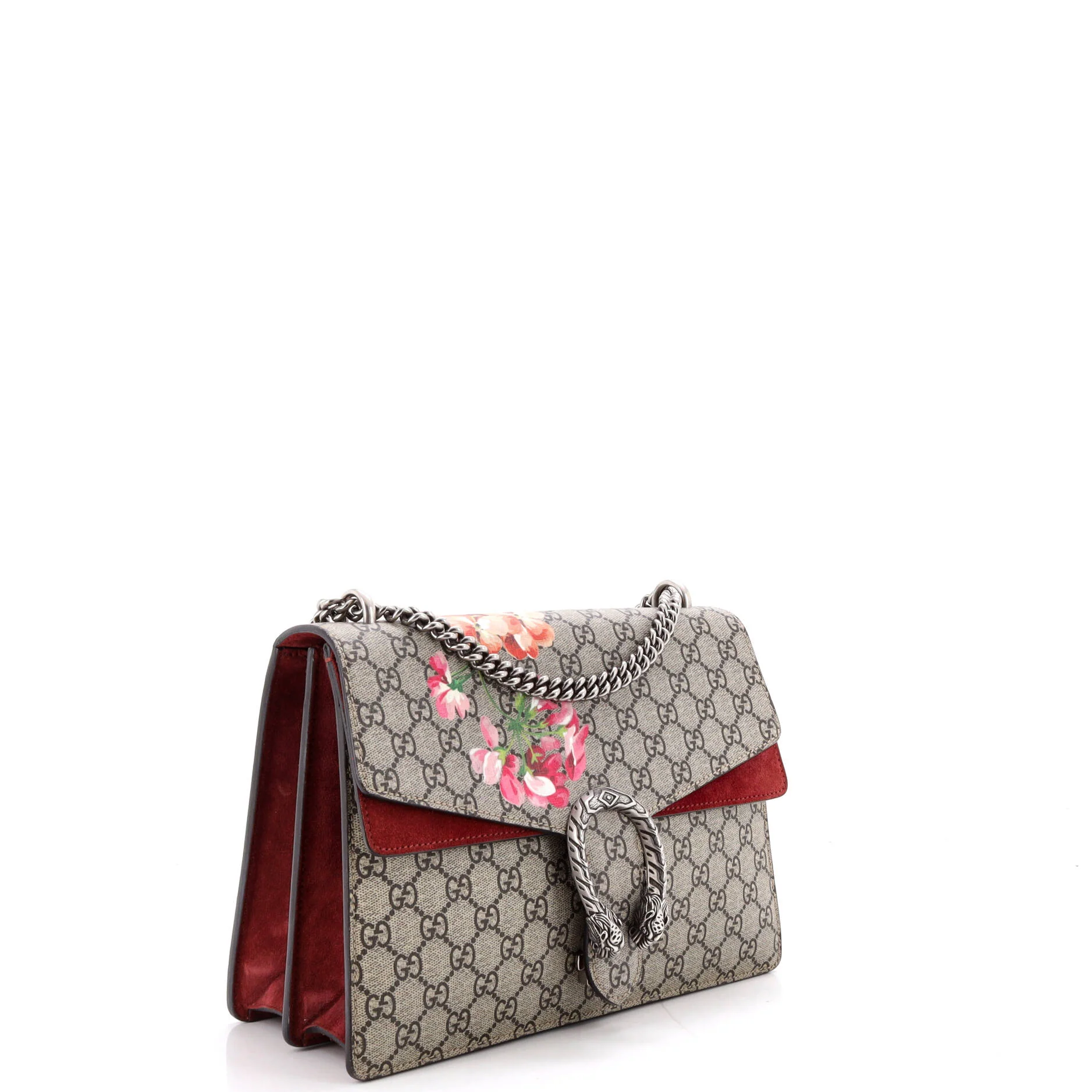 Dionysus Bag Blooms Print GG Coated Canvas Medium - Image 2