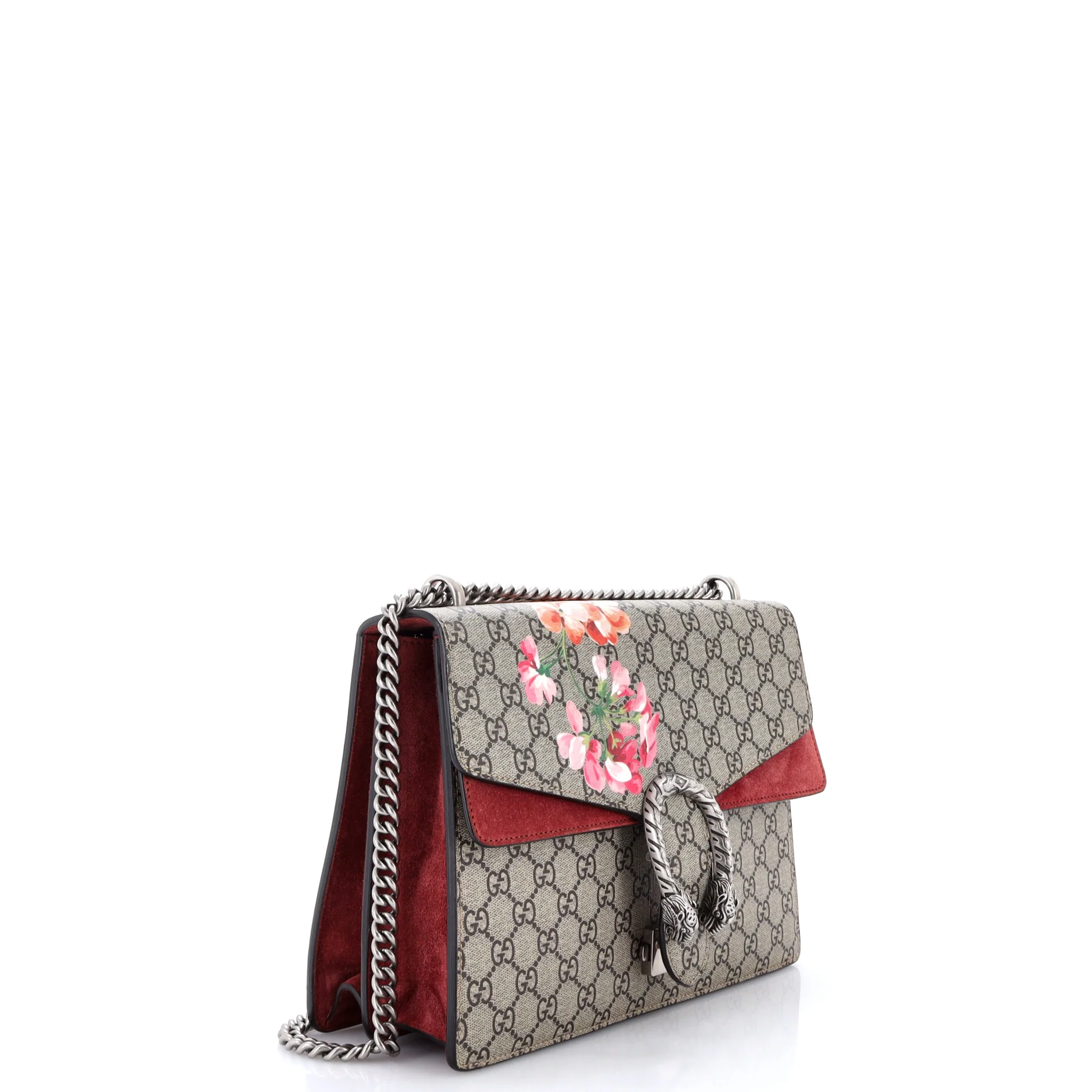 Dionysus Bag Blooms Print GG Coated Canvas Medium - Image 2