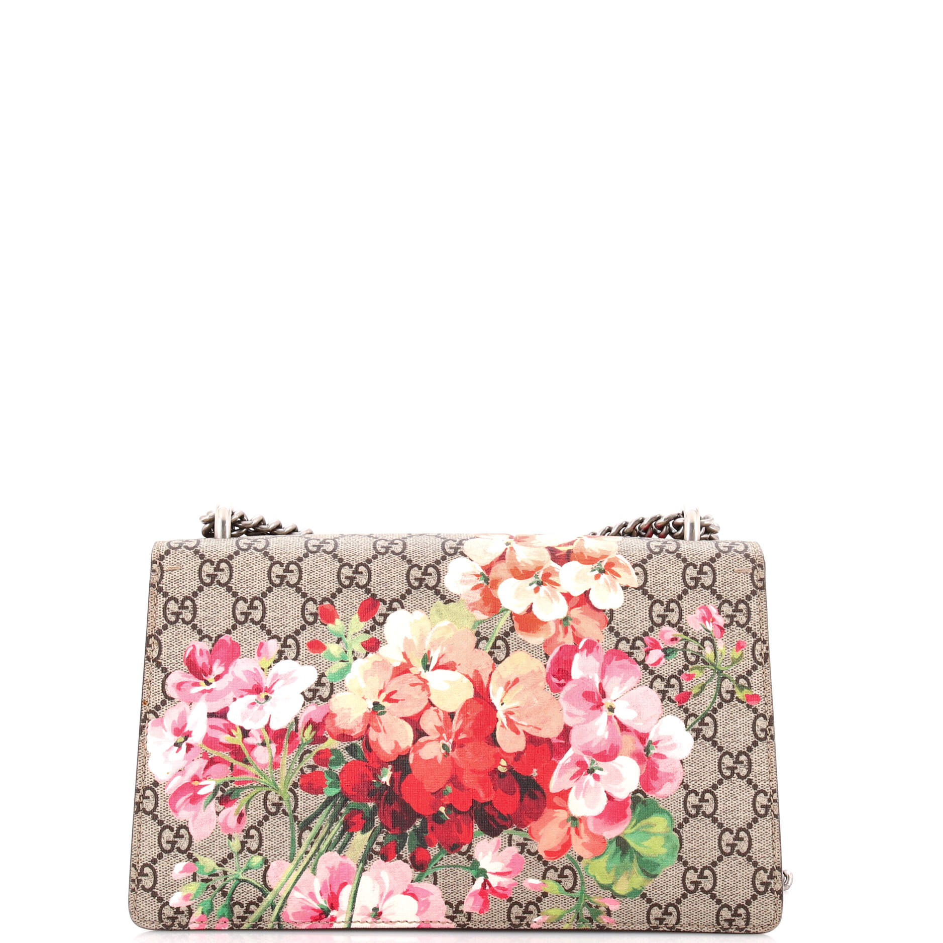 Dionysus Bag Blooms Print GG Coated Canvas Small - Image 3