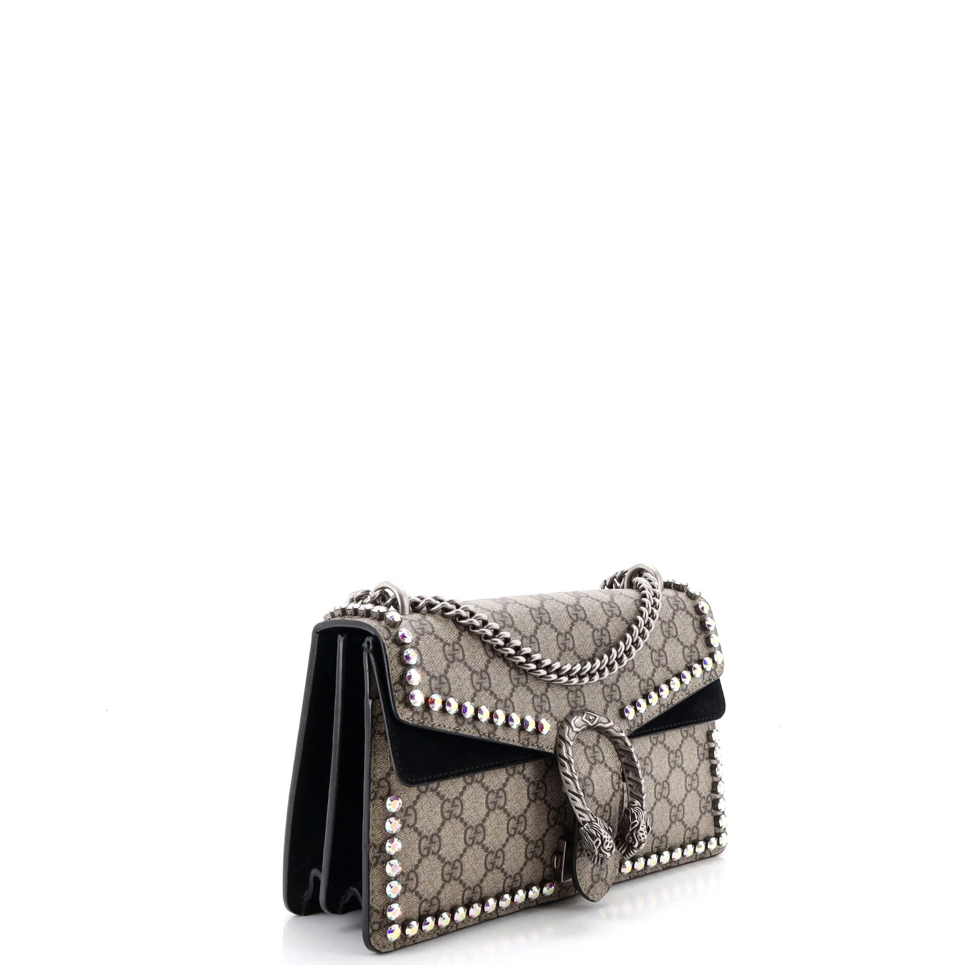Dionysus Bag Crystal Embellished GG Coated Canvas Medium - Image 2