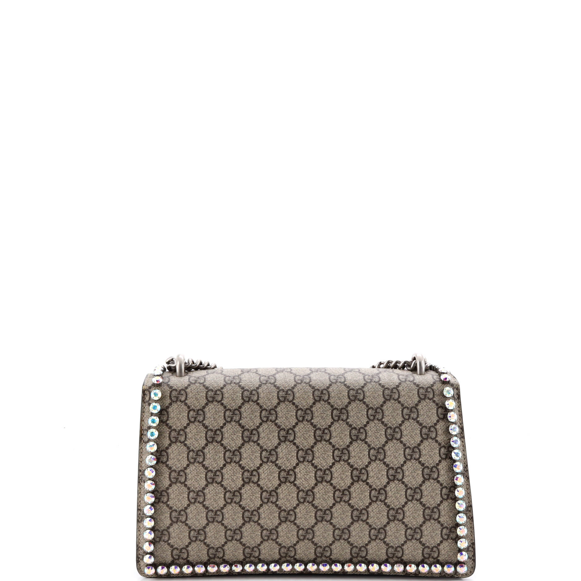 Dionysus Bag Crystal Embellished GG Coated Canvas Medium - Image 3