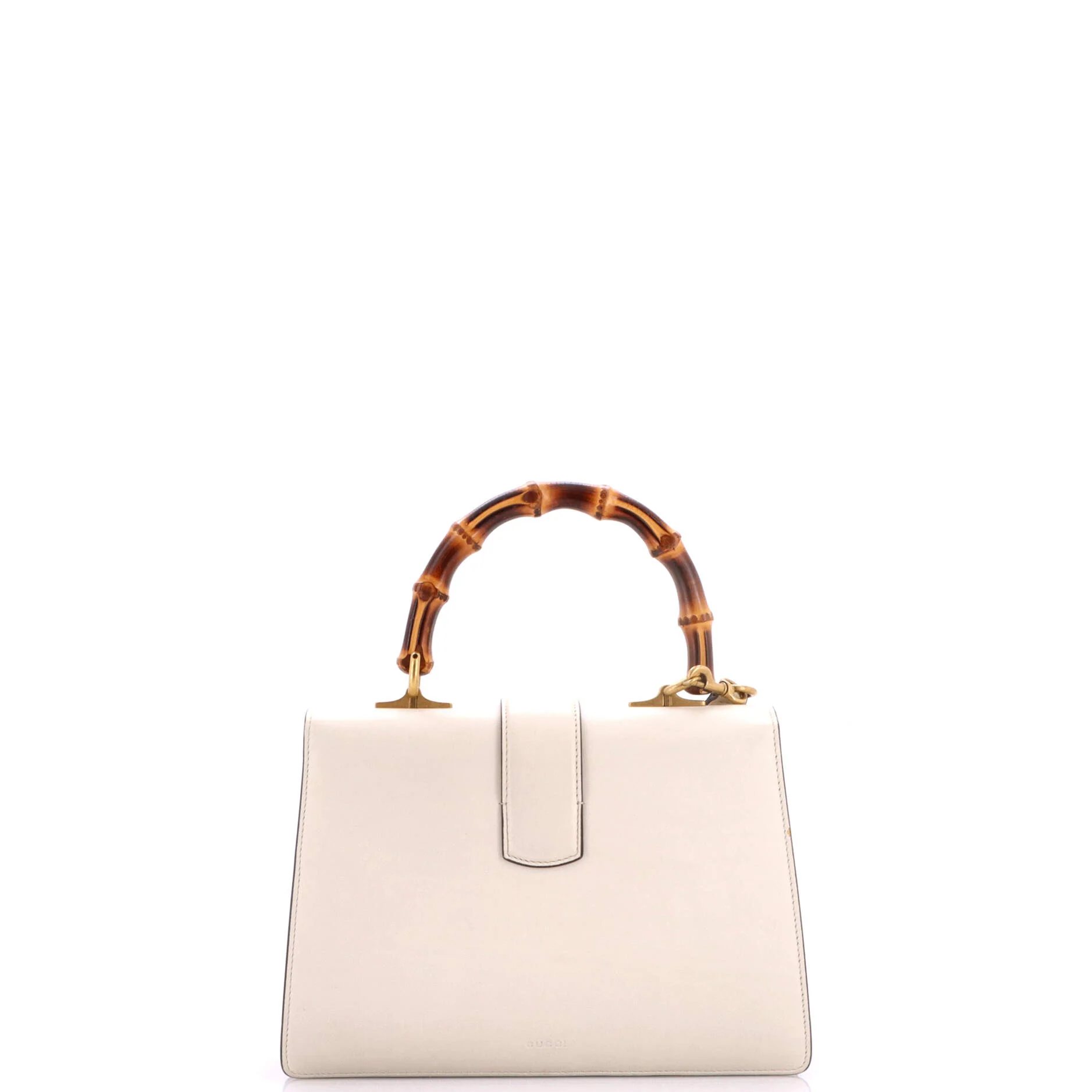 Dionysus Bamboo Top Handle Bag Colorblock Leather Medium - Image 3