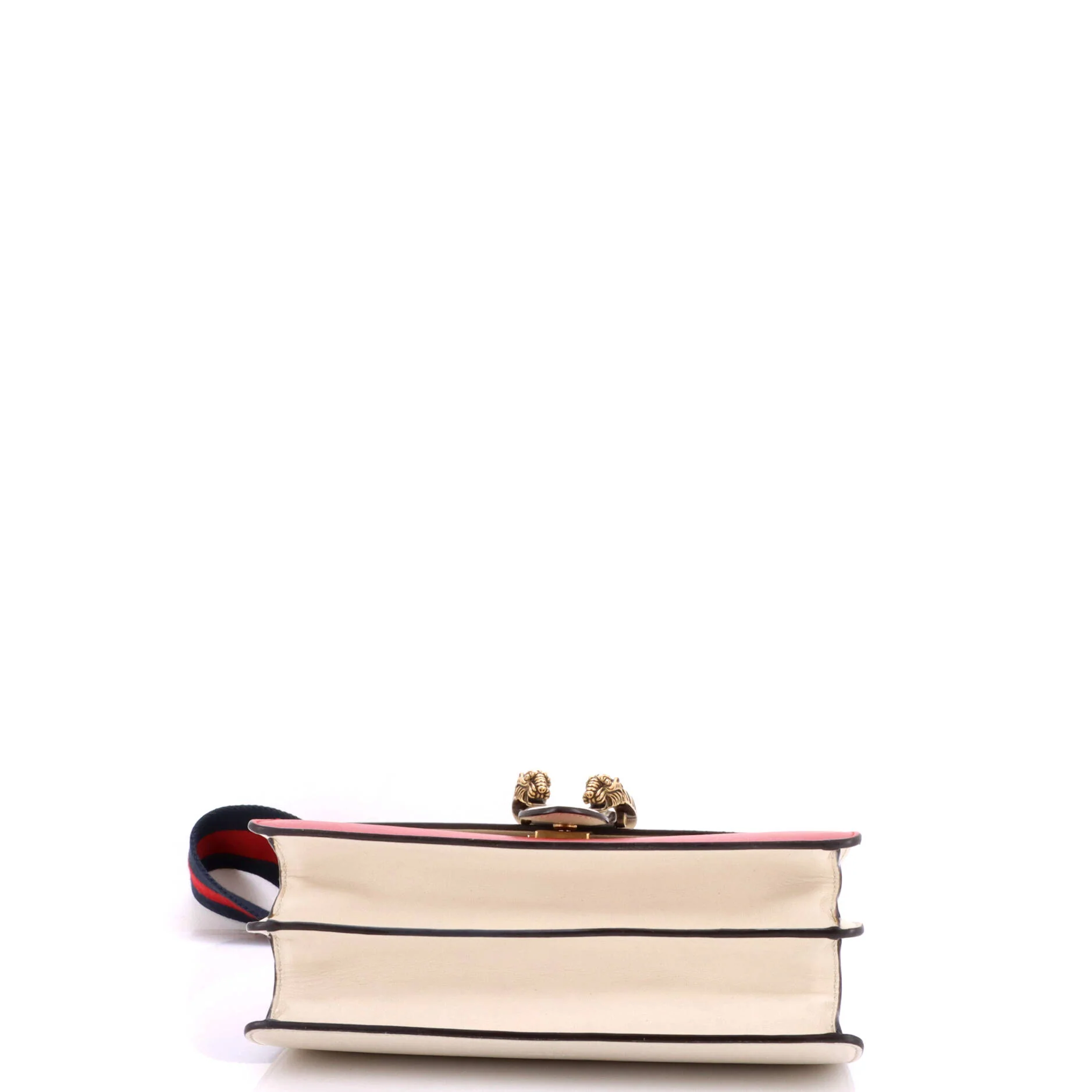 Dionysus Bamboo Top Handle Bag Colorblock Leather Medium - Image 4