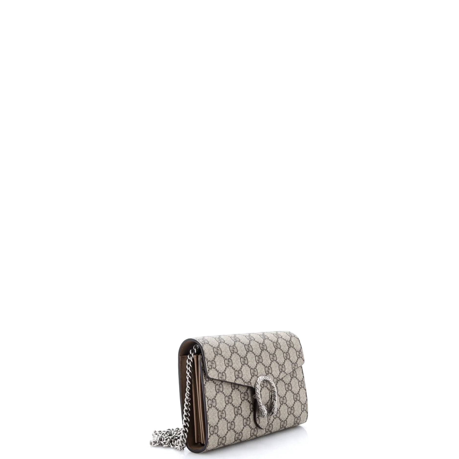 Dionysus Chain Wallet GG Coated Canvas Small - Image 2