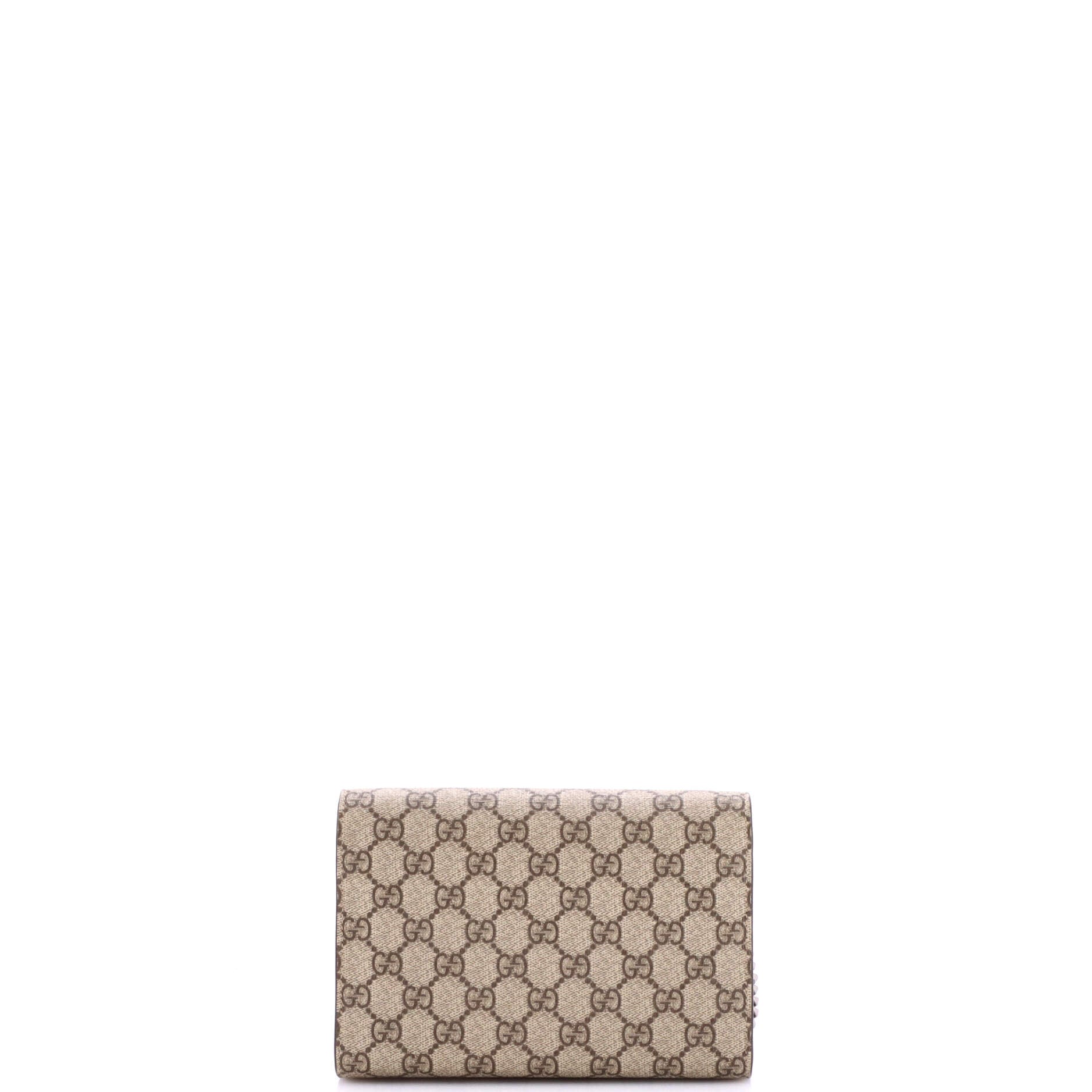 Dionysus Chain Wallet GG Coated Canvas Small - Image 3