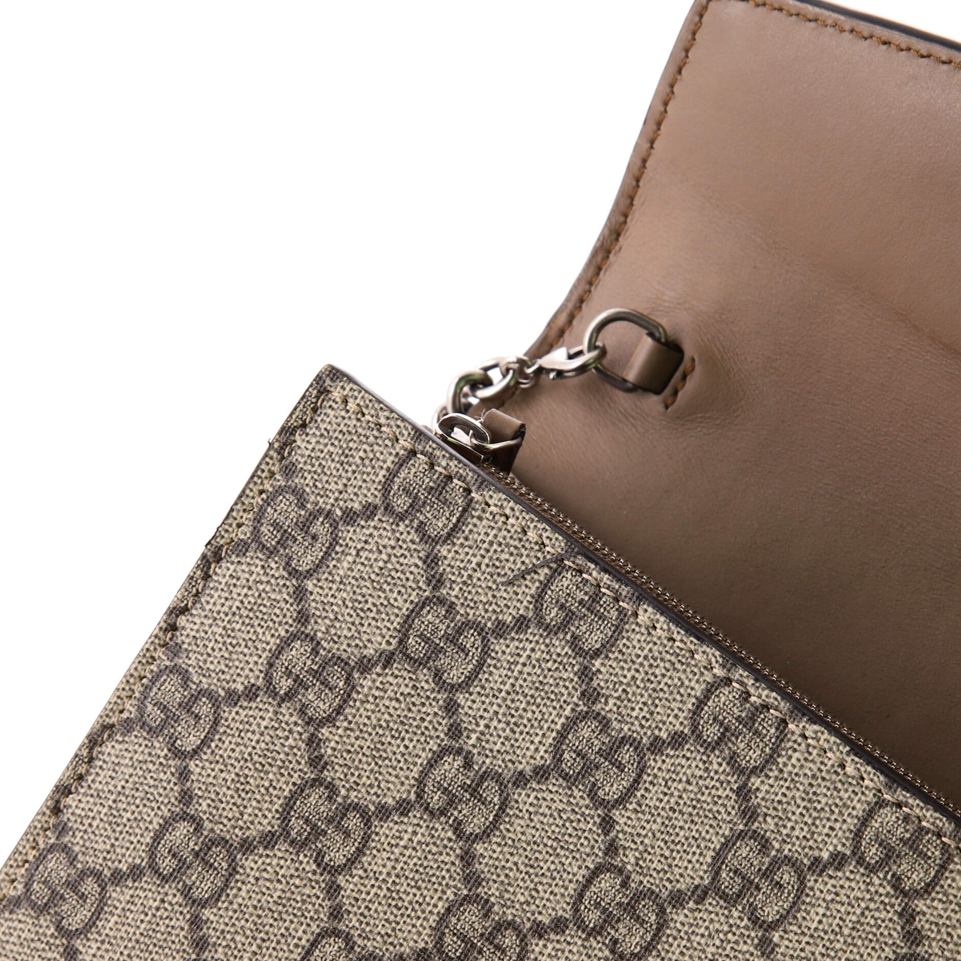 Dionysus Chain Wallet GG Coated Canvas Small - Image 6