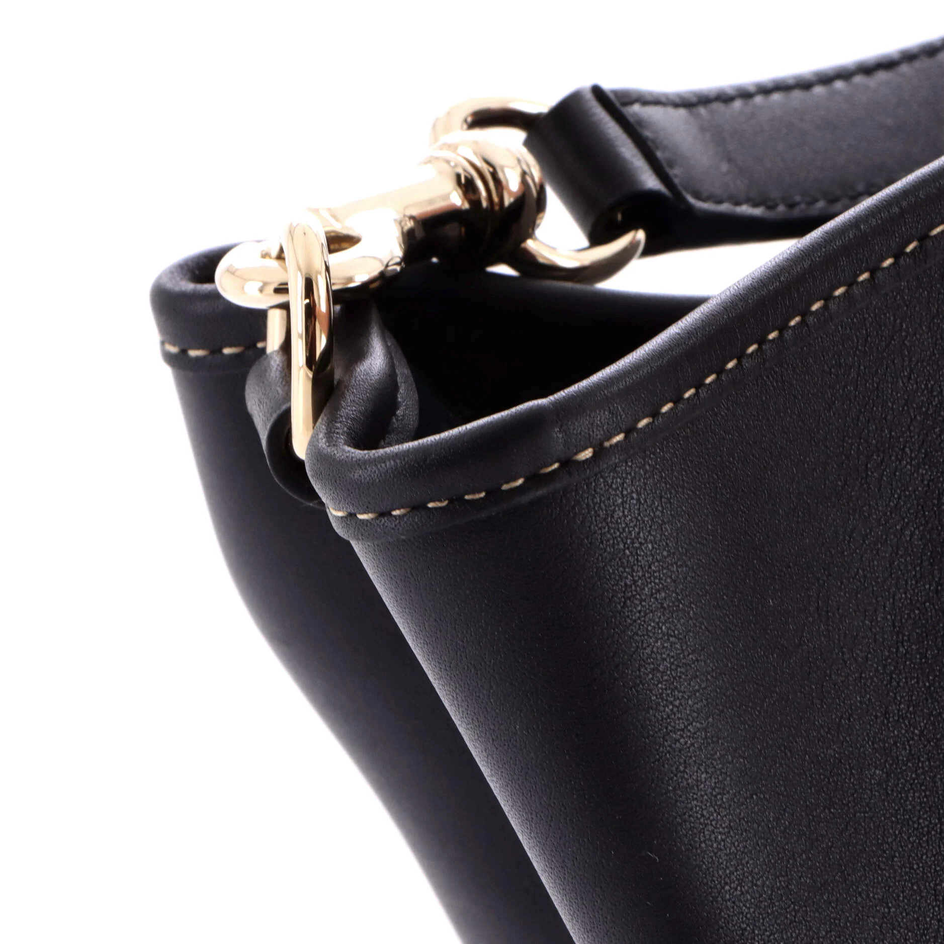 Emblem Bucket Bag Leather Small - Image 7
