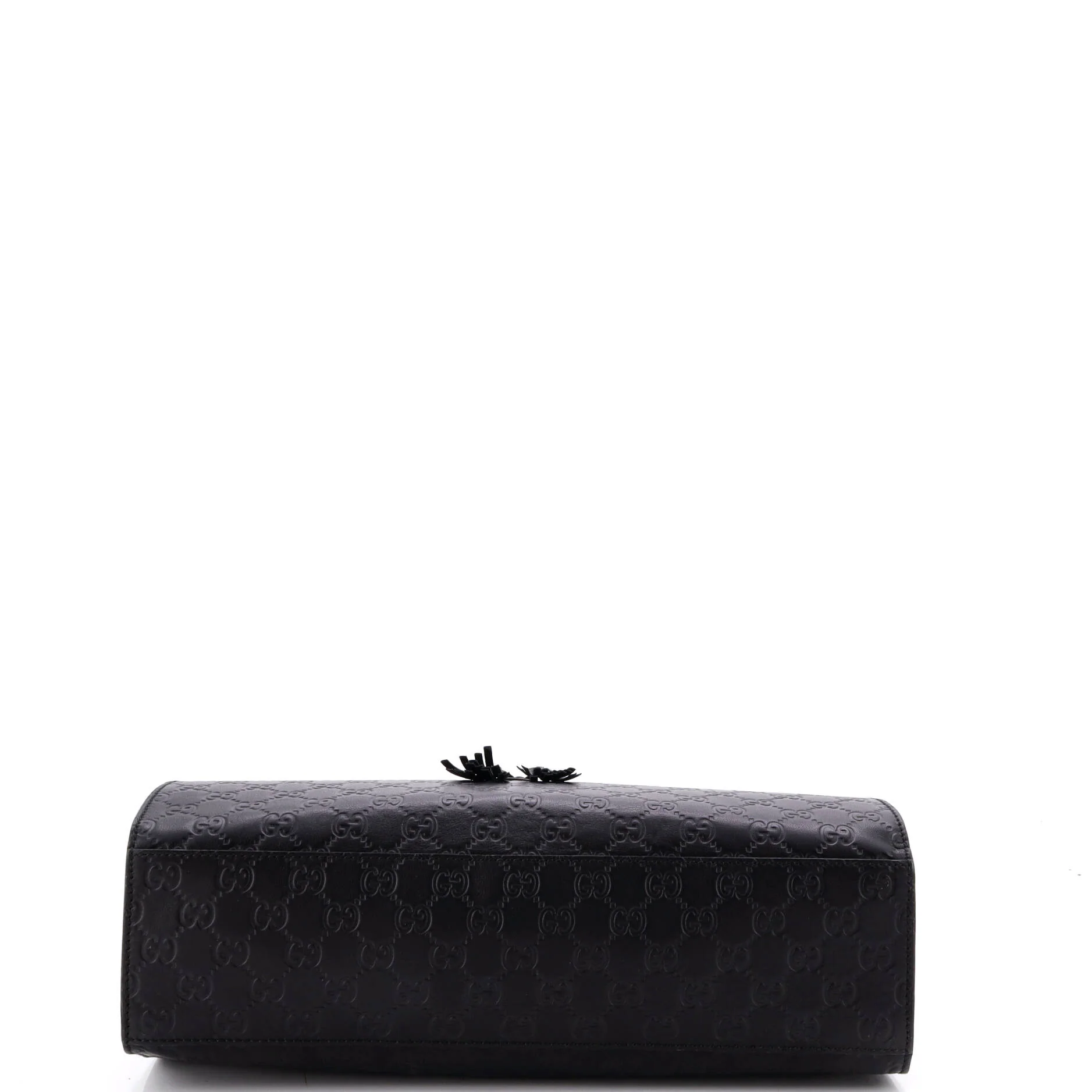 Emily Chain Flap Shoulder Bag Guccissima Leather Large - Image 4