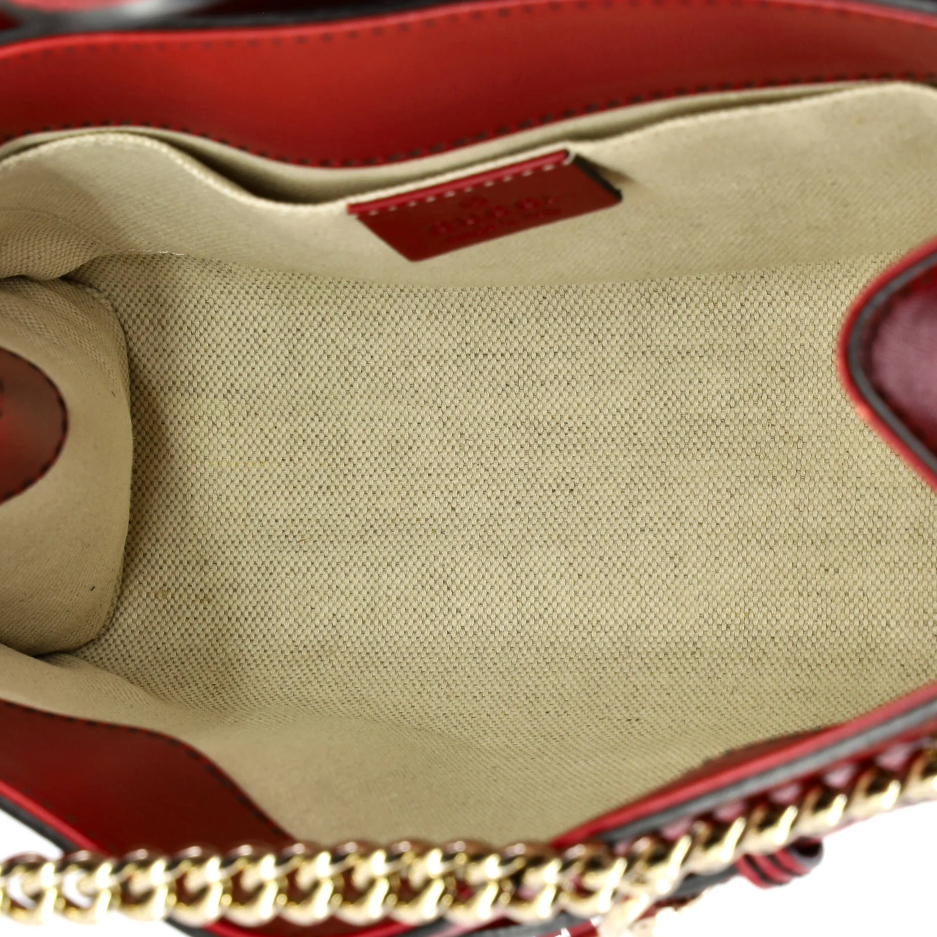 Emily Chain Flap Shoulder Bag Guccissima Leather Small - Image 5