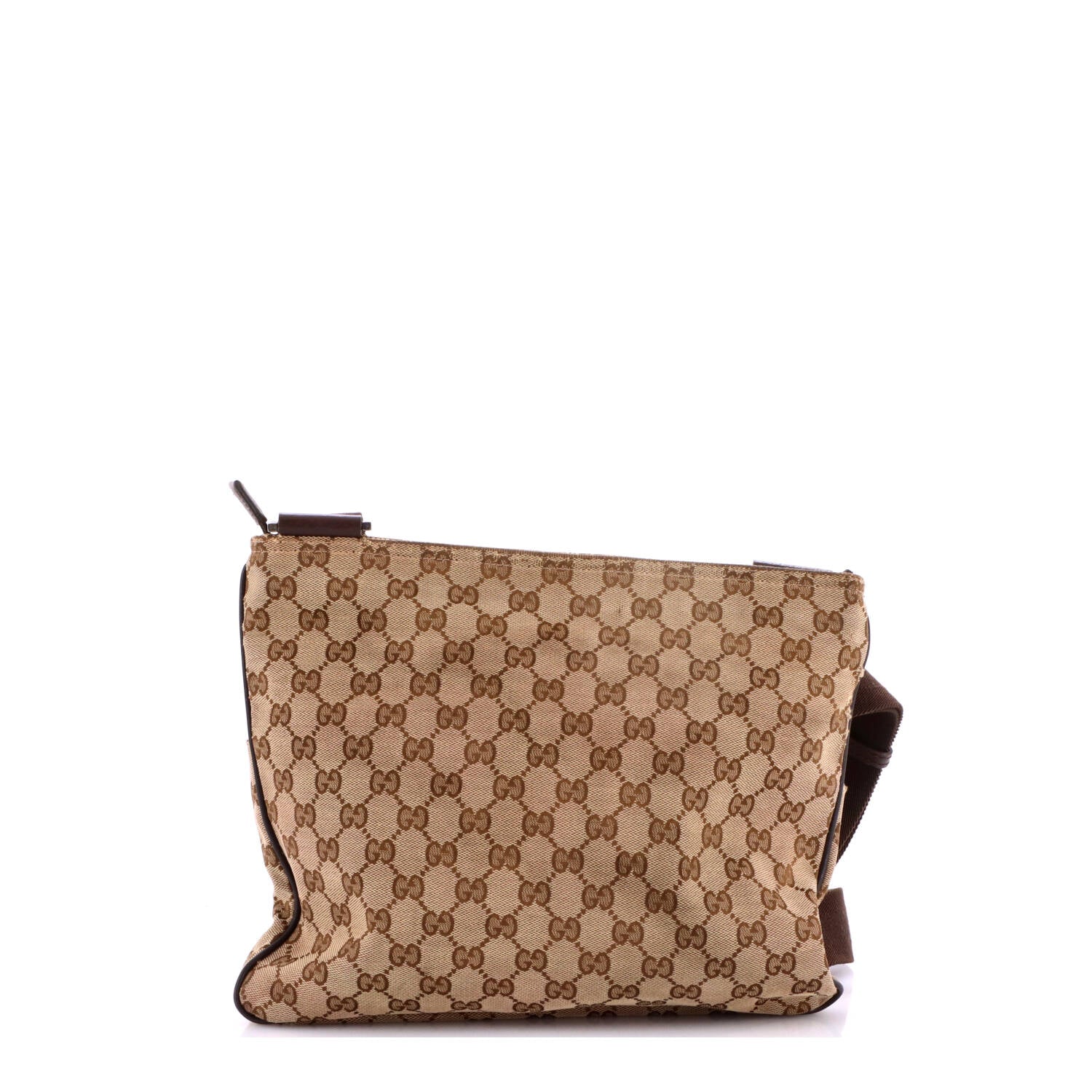 Front Pocket Messenger Bag GG Canvas Medium - Image 3