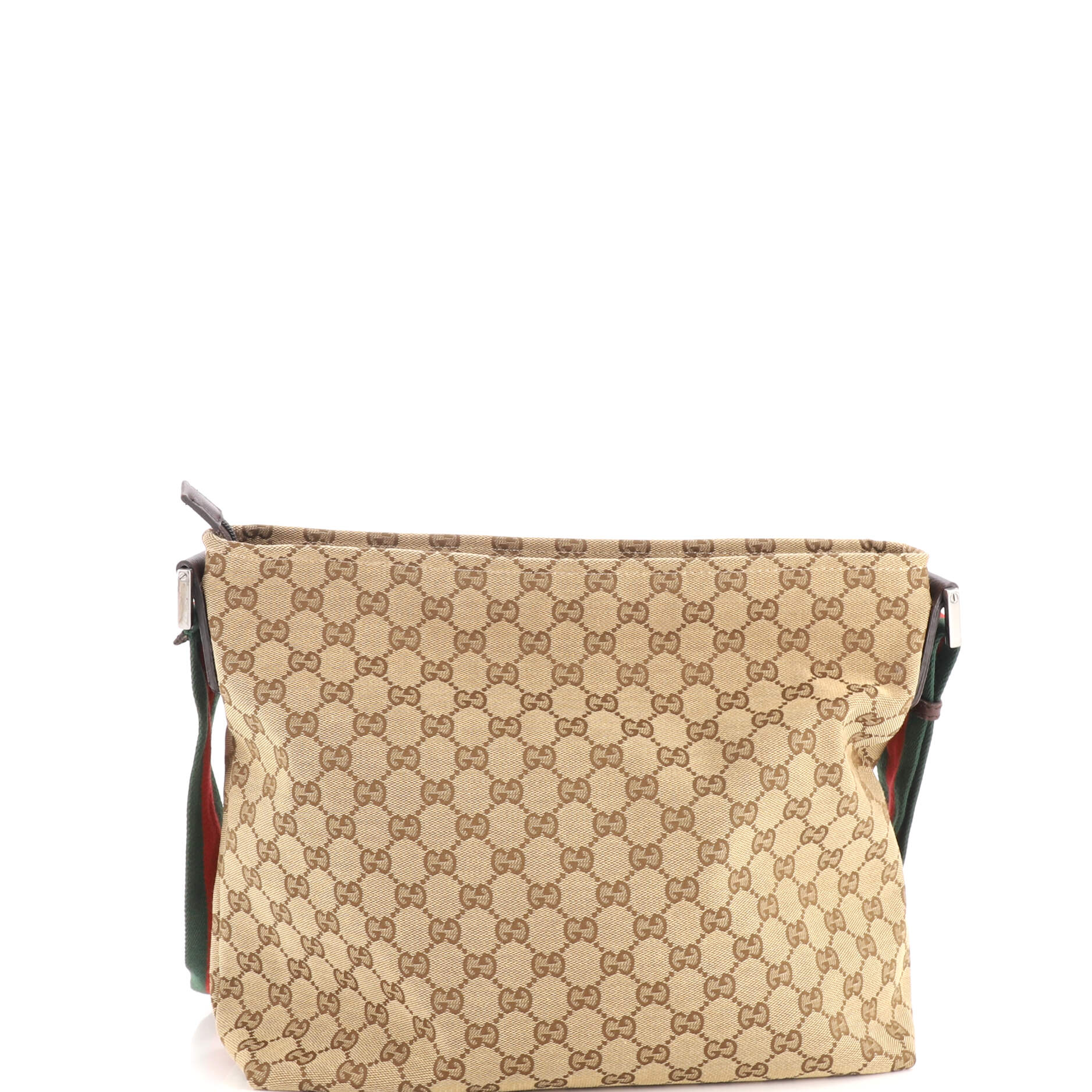 Front Pocket Web Messenger GG Canvas Medium - Image 3