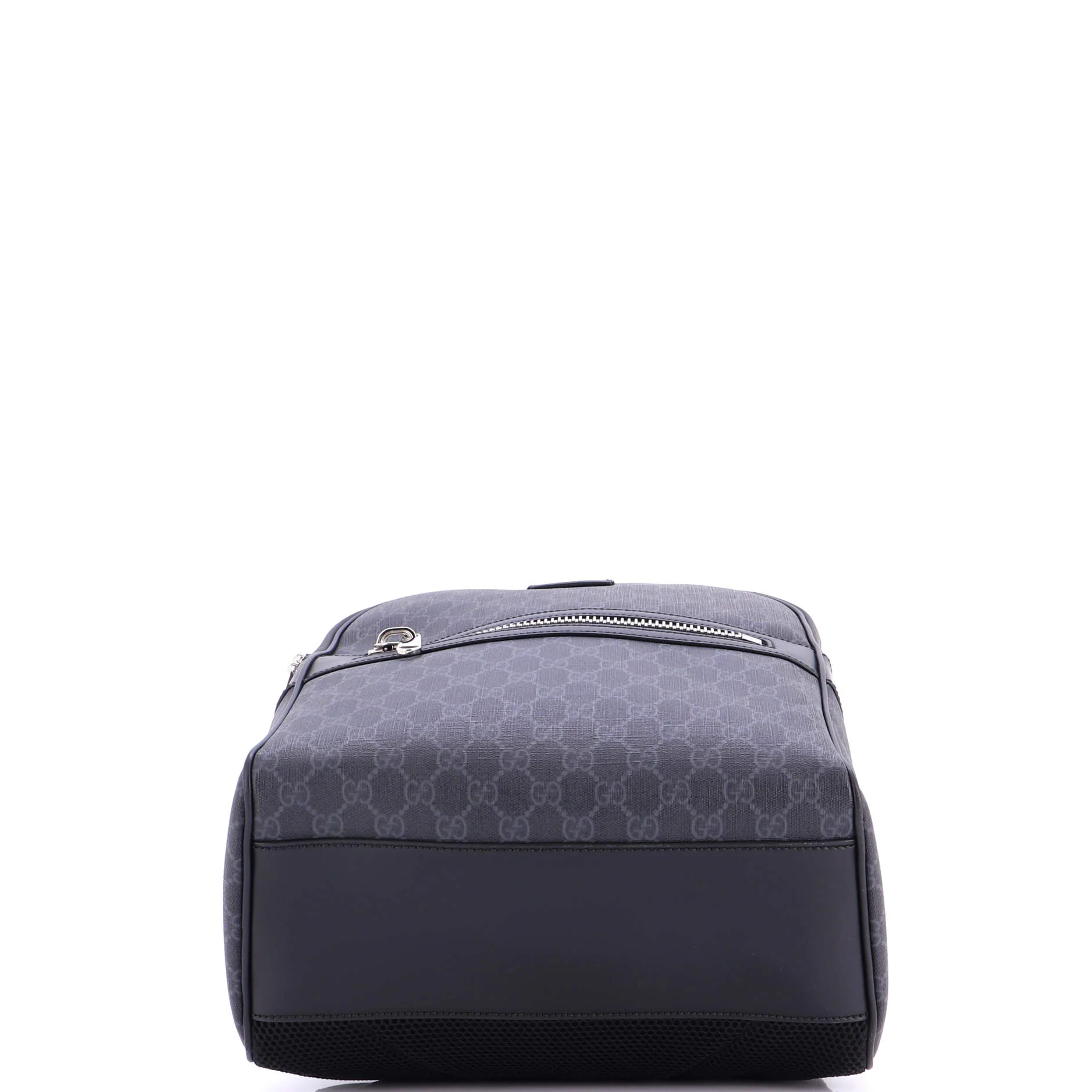 Front Zip Pocket Backpack GG Coated Canvas Medium - Image 4