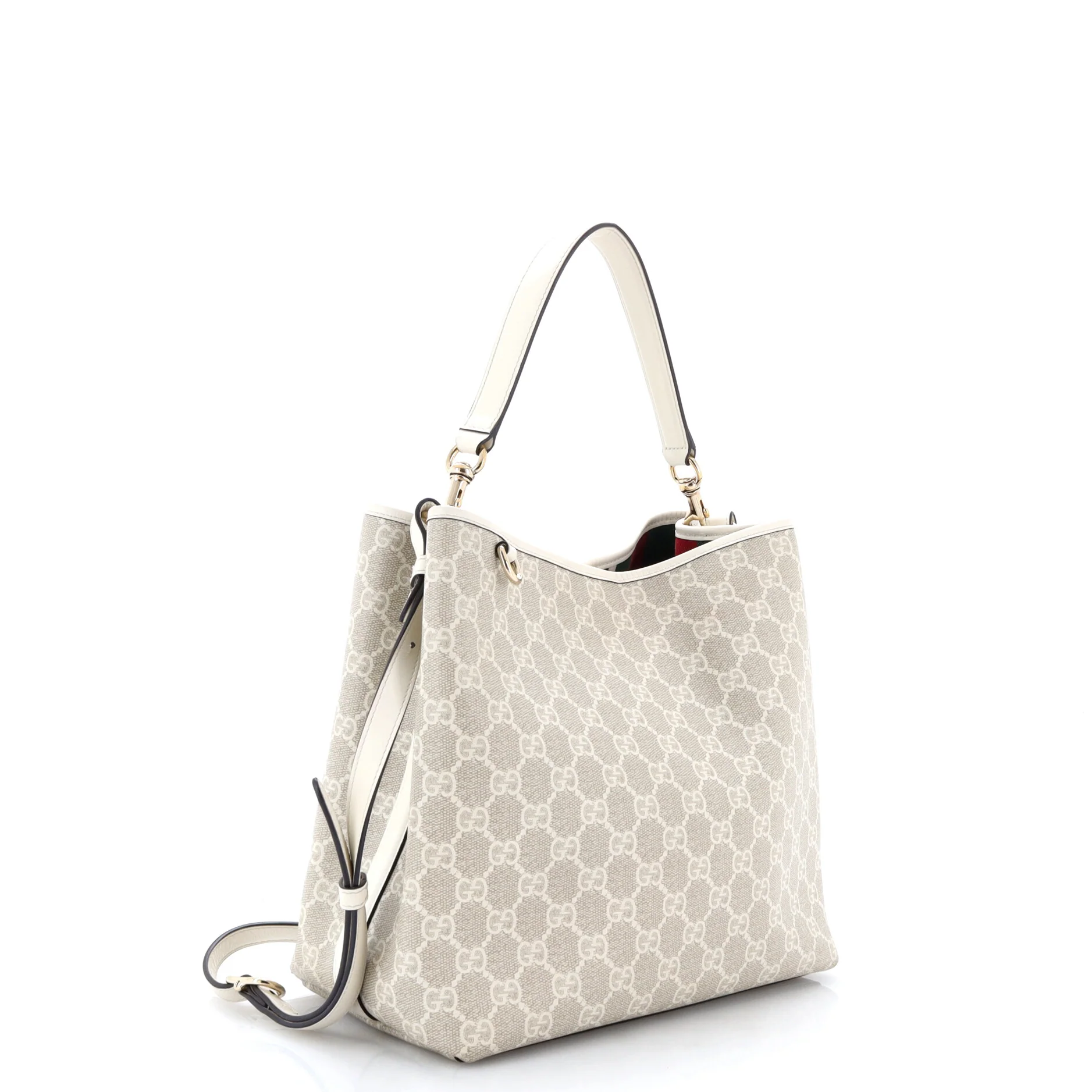GG Emblem Bucket Bag GG Coated Canvas Medium - Image 2