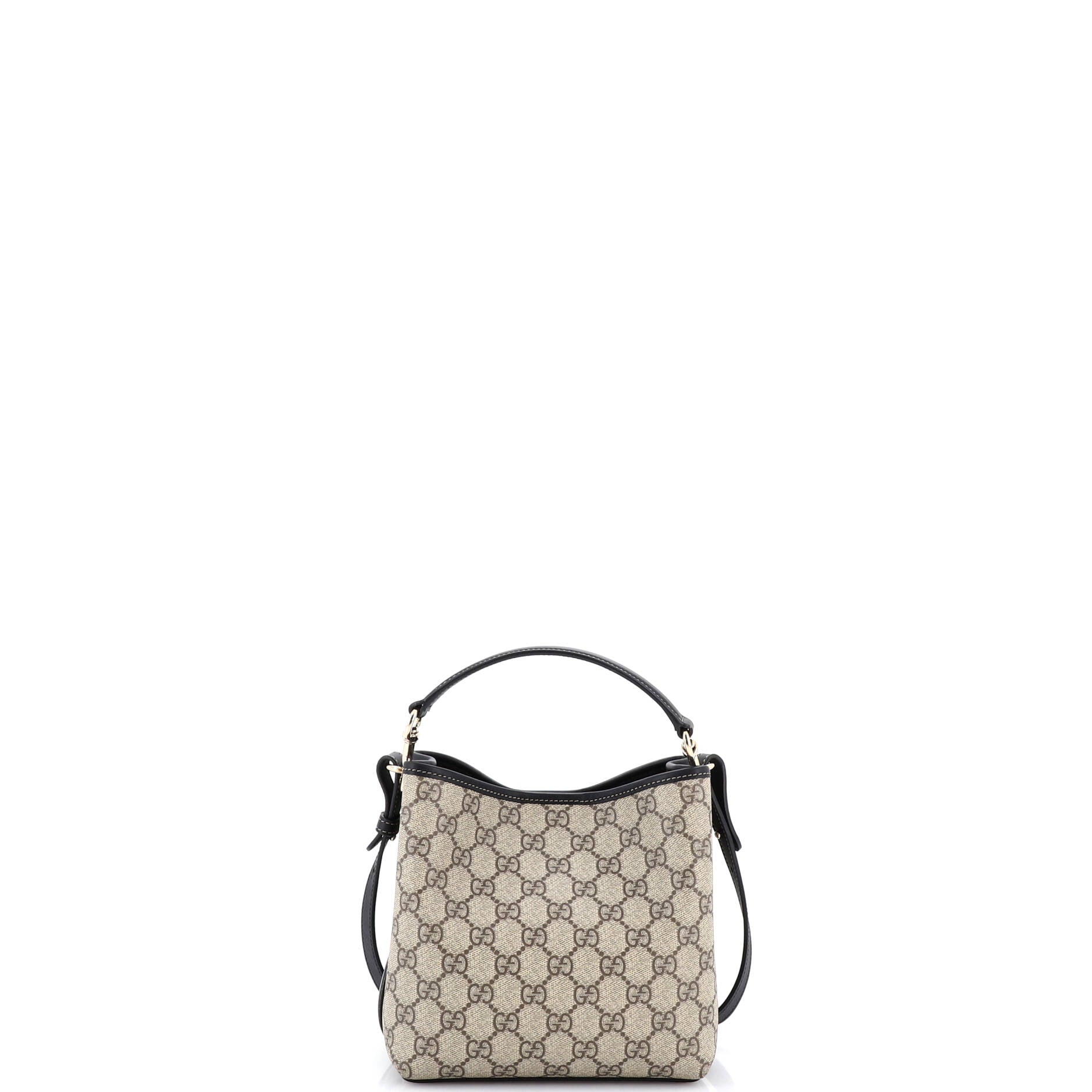 GG Emblem Bucket Bag GG Coated Canvas Small - Image 3