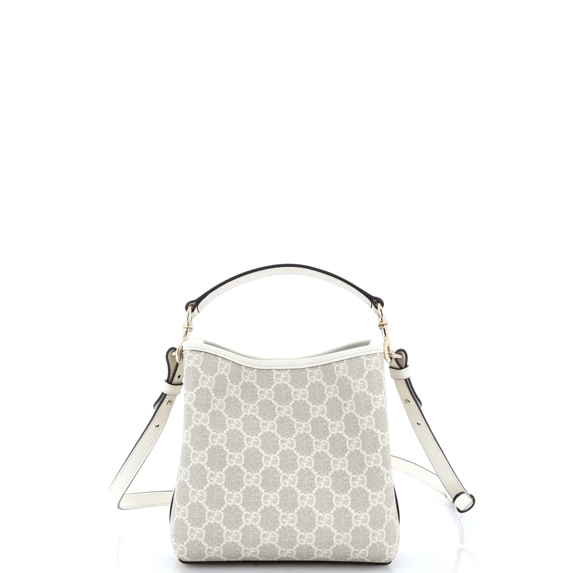 GG Emblem Bucket Bag GG Coated Canvas Small
