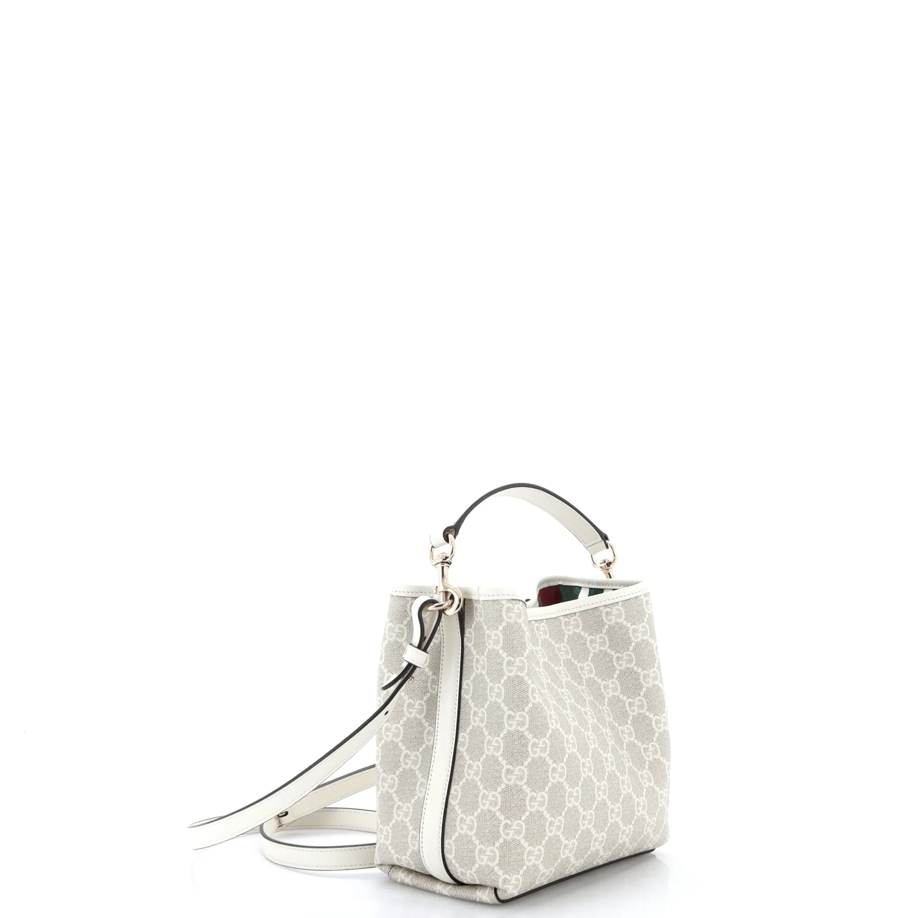 GG Emblem Bucket Bag GG Coated Canvas Small - Image 2
