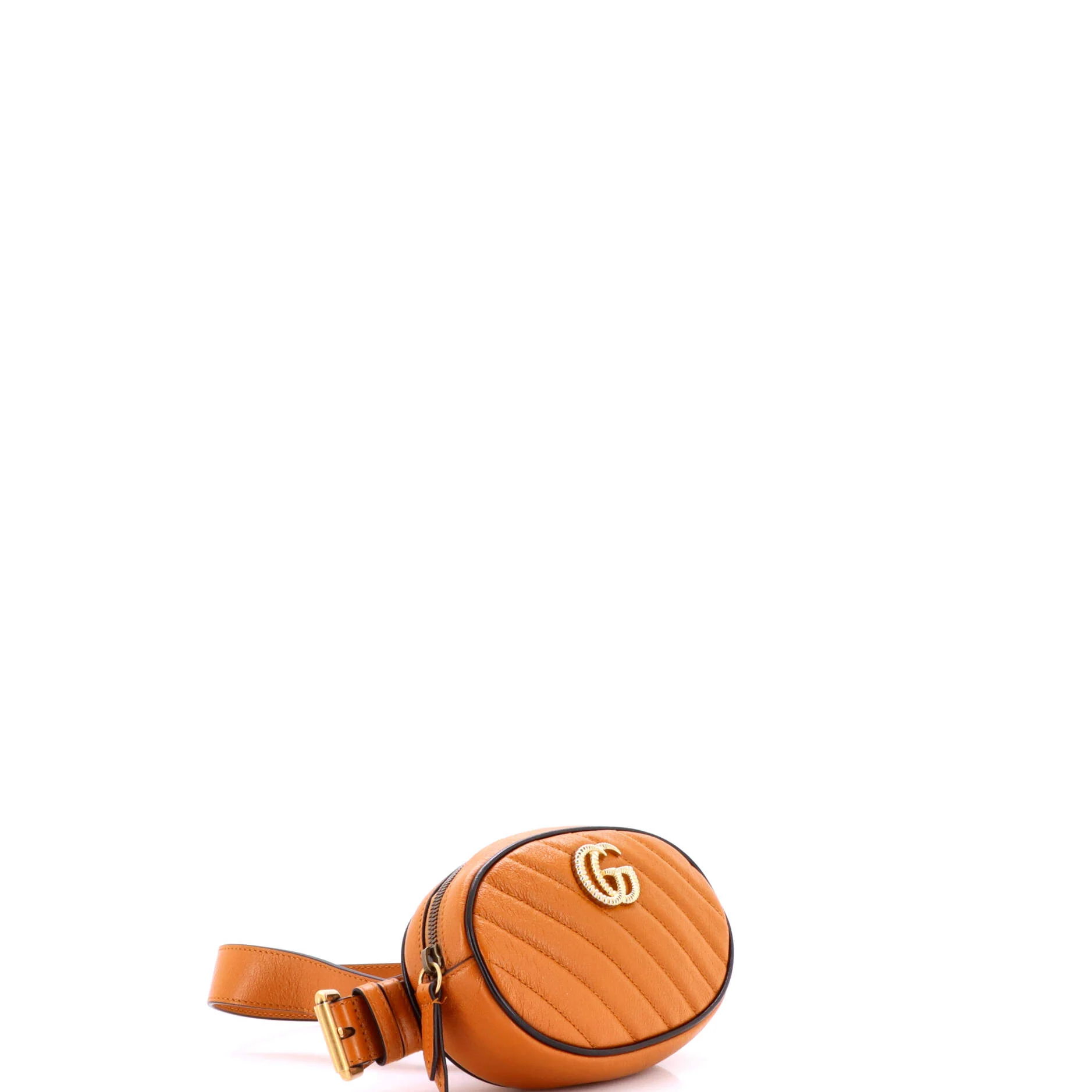 GG Marmont Belt Bag Diagonal Quilted Leather - Image 2
