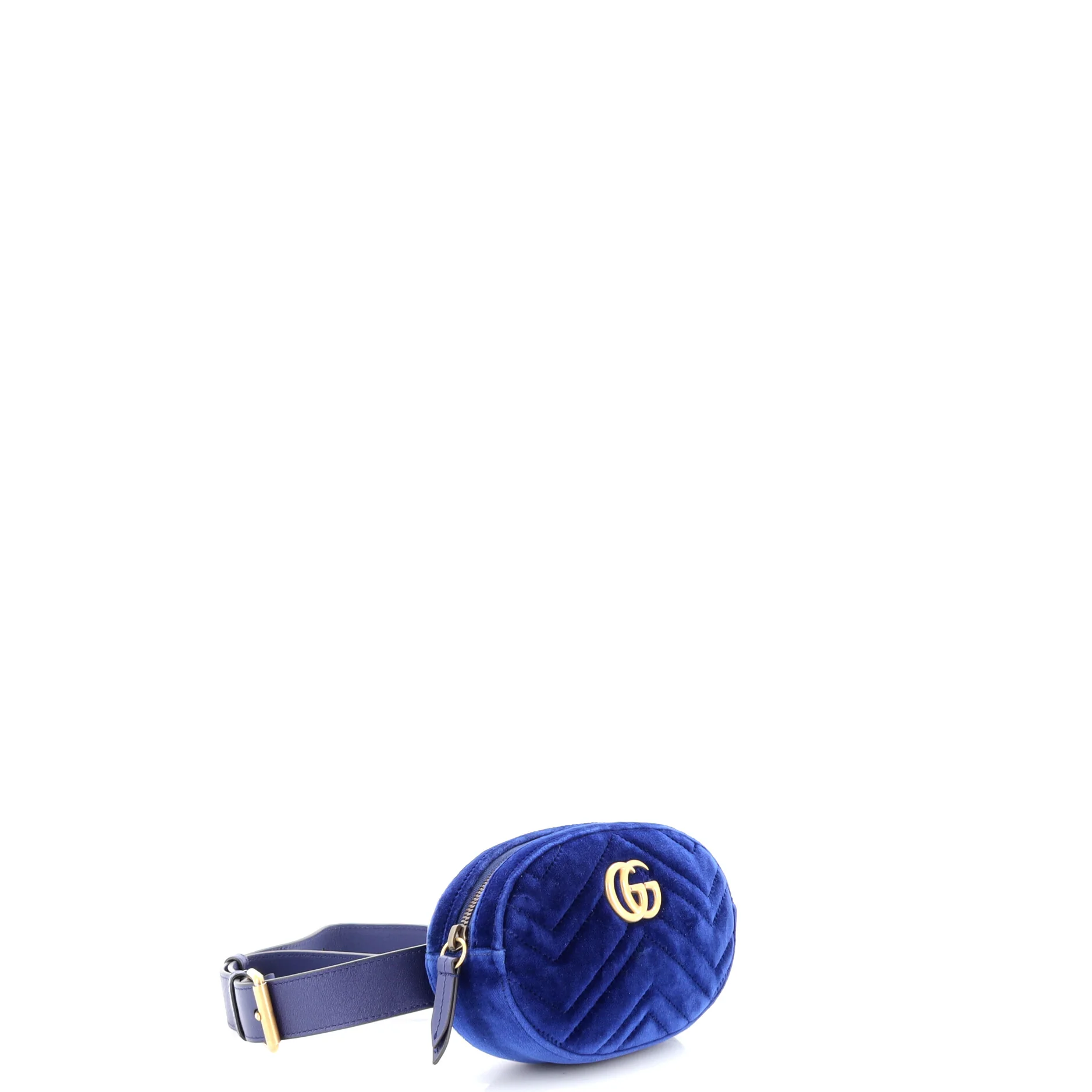 GG Marmont Belt Bag Matelasse Velvet - Image 2