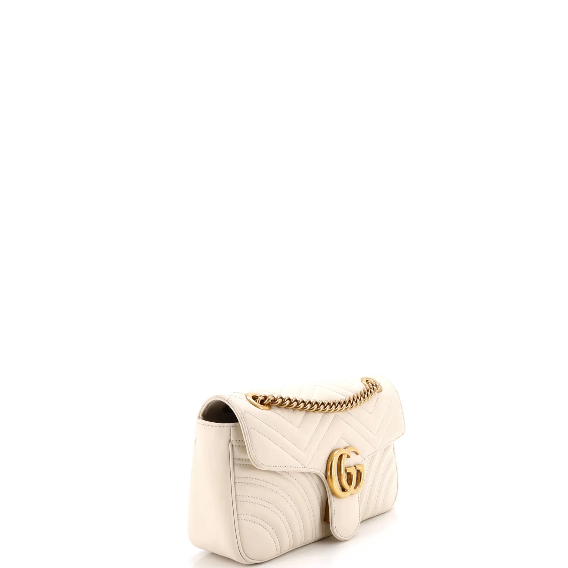 GG Marmont Flap Bag Matelasse Leather Small - Image 2