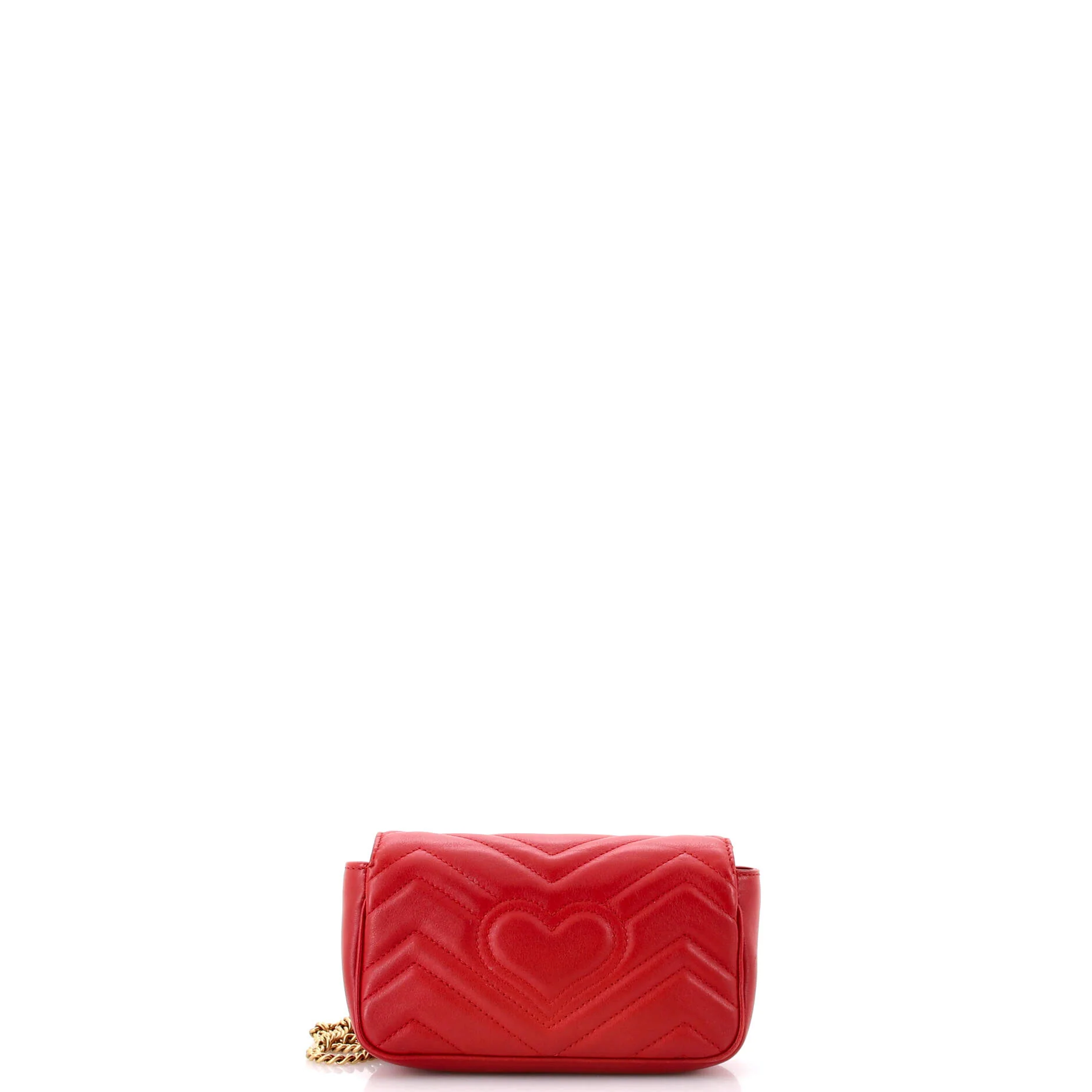GG Marmont Flap Bag Matelasse Leather Super Mini - Image 3