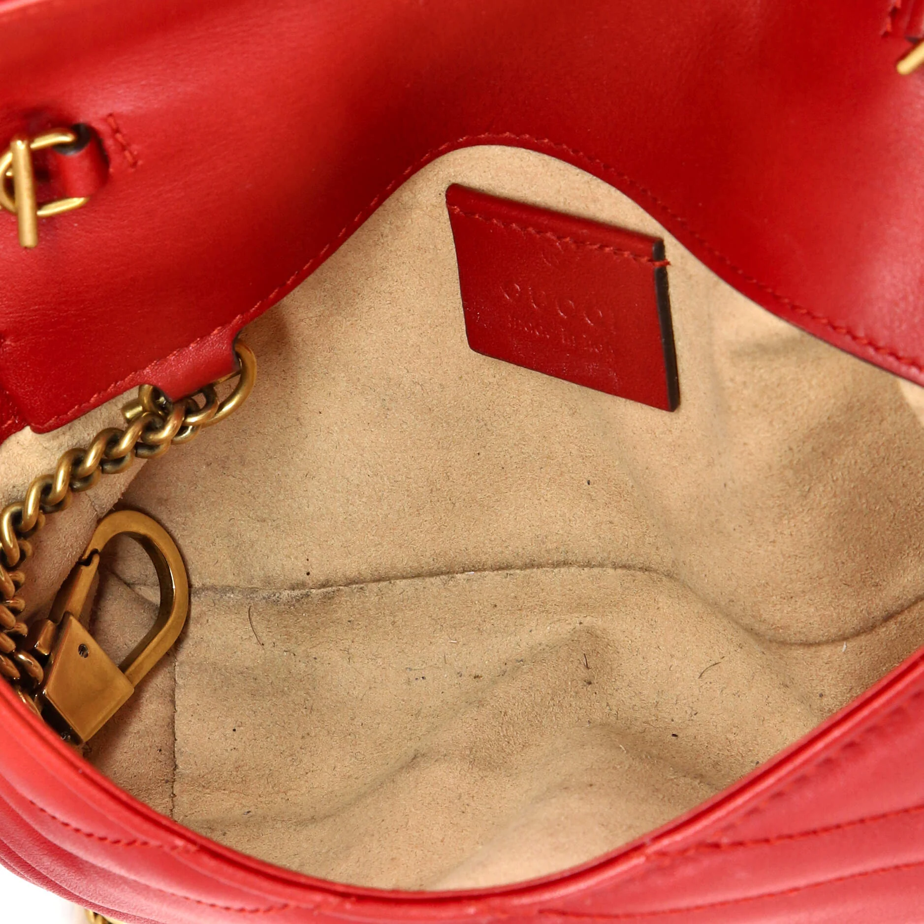GG Marmont Flap Bag Matelasse Leather Super Mini - Image 5