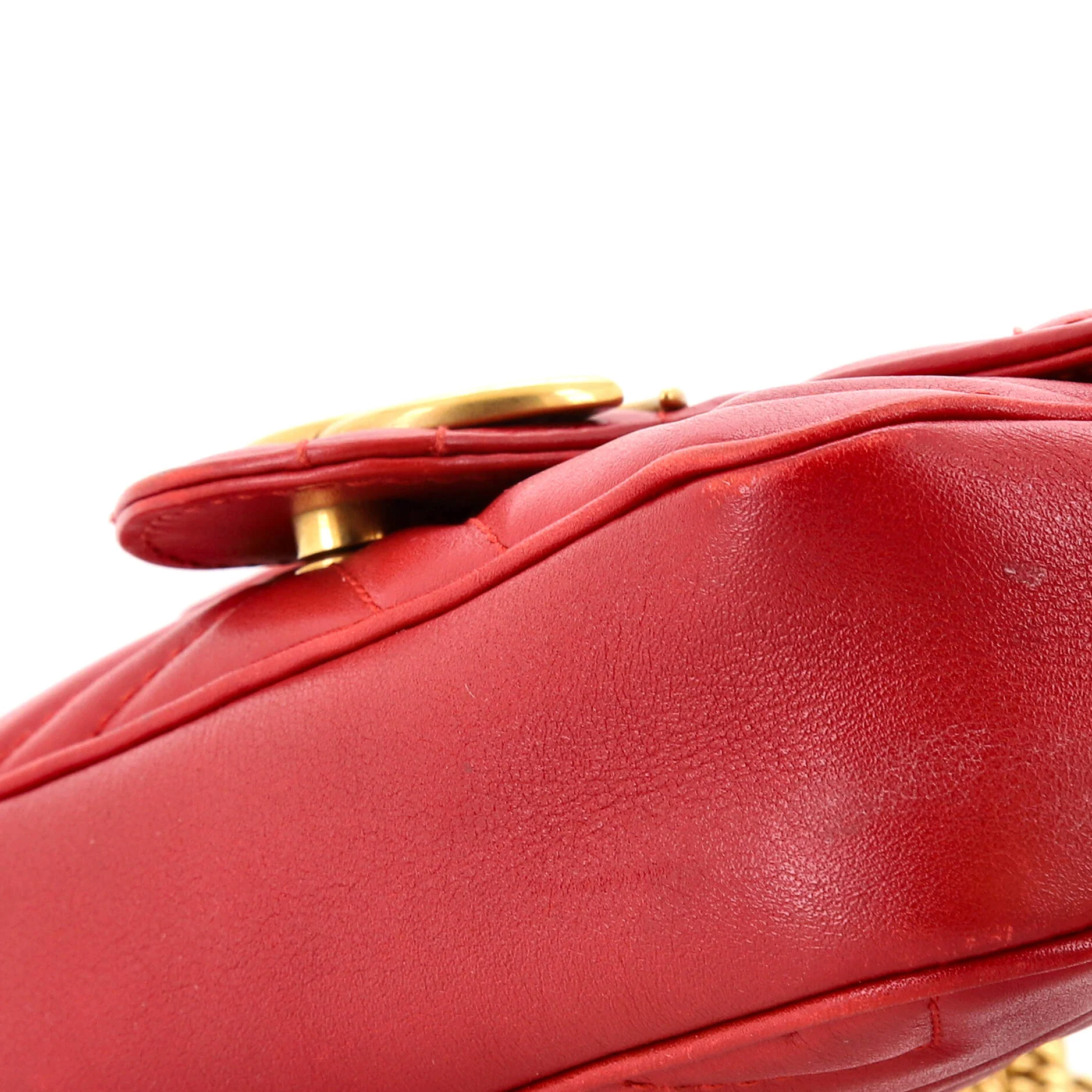 GG Marmont Flap Bag Matelasse Leather Super Mini - Image 7