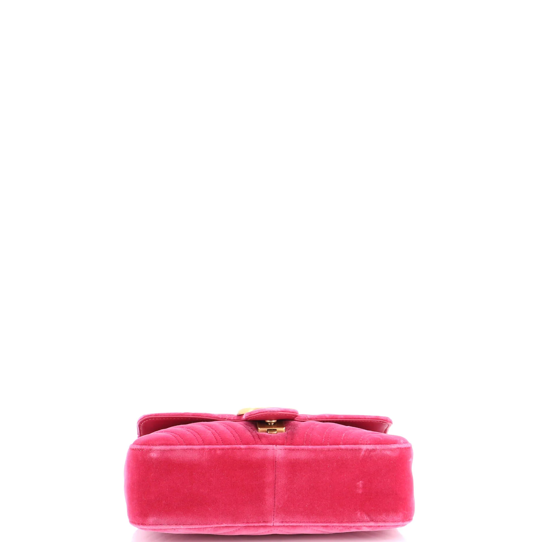 GG Marmont Flap Bag Matelasse Velvet Small - Image 4