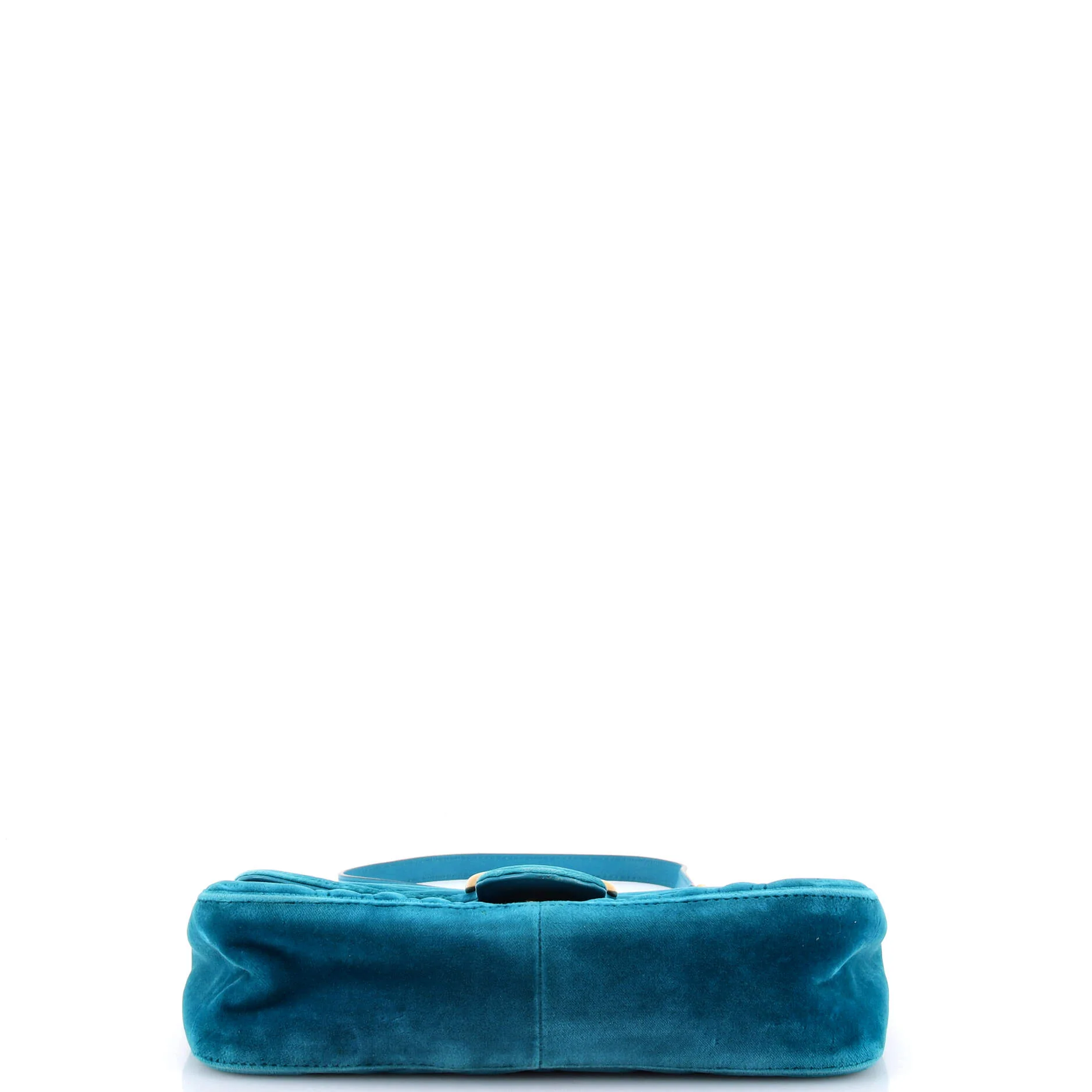 GG Marmont Flap Bag Matelasse Velvet Small - Image 4