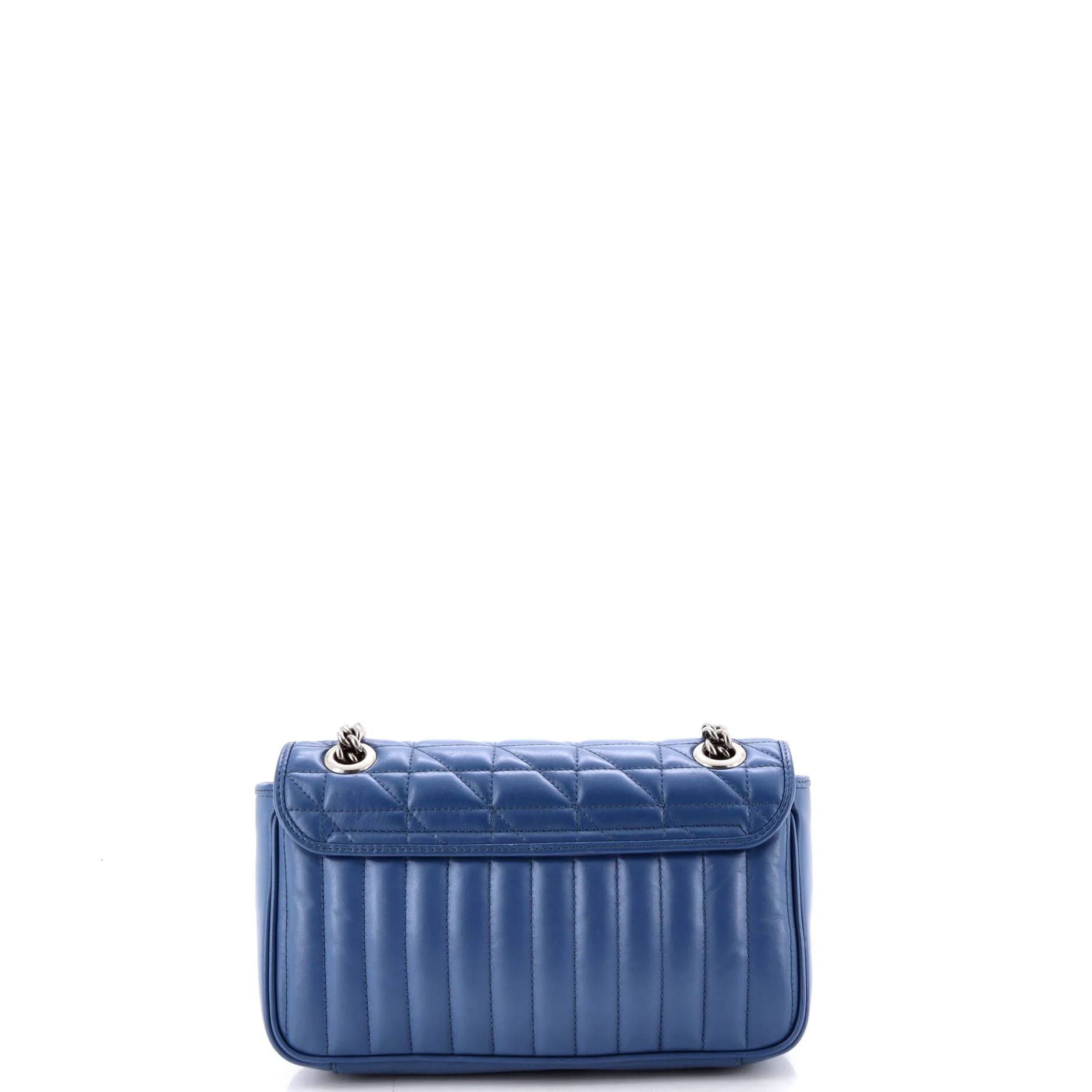 GG Marmont Flap Bag Mixed Matelasse Leather Small - Image 3