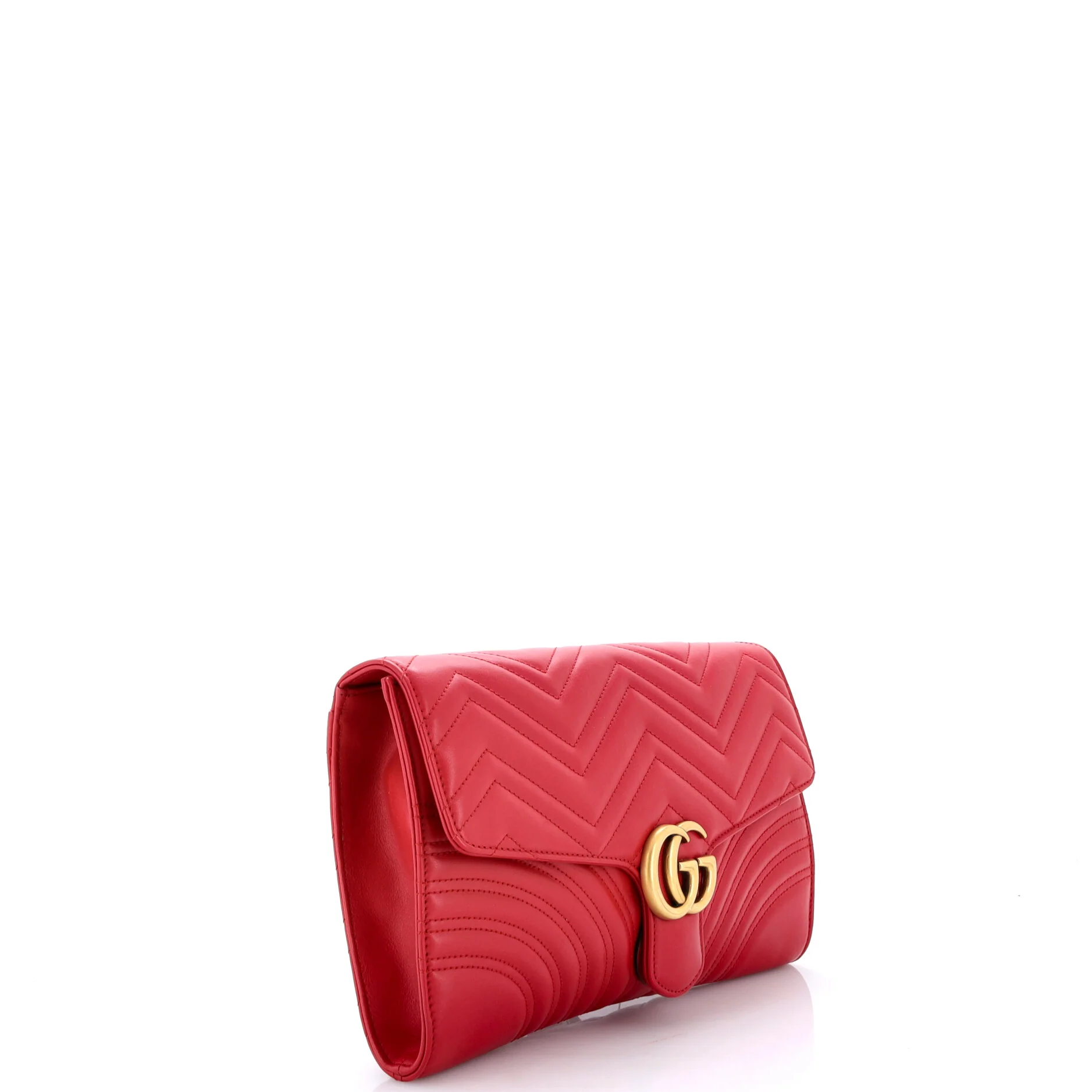 GG Marmont Flap Clutch Matelasse Leather - Image 2