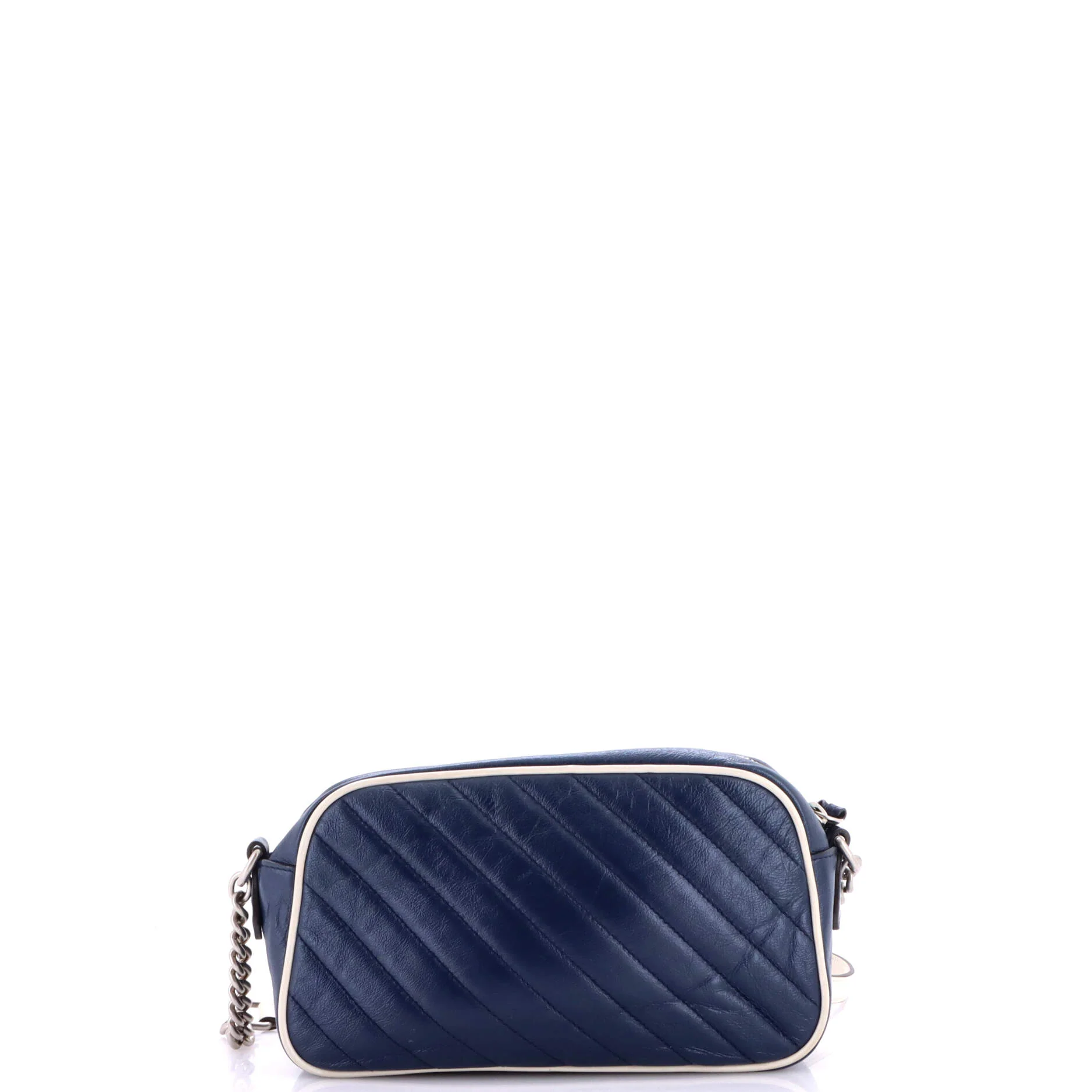 GG Marmont Shoulder Bag Diagonal Quilted Leather Small - Image 3