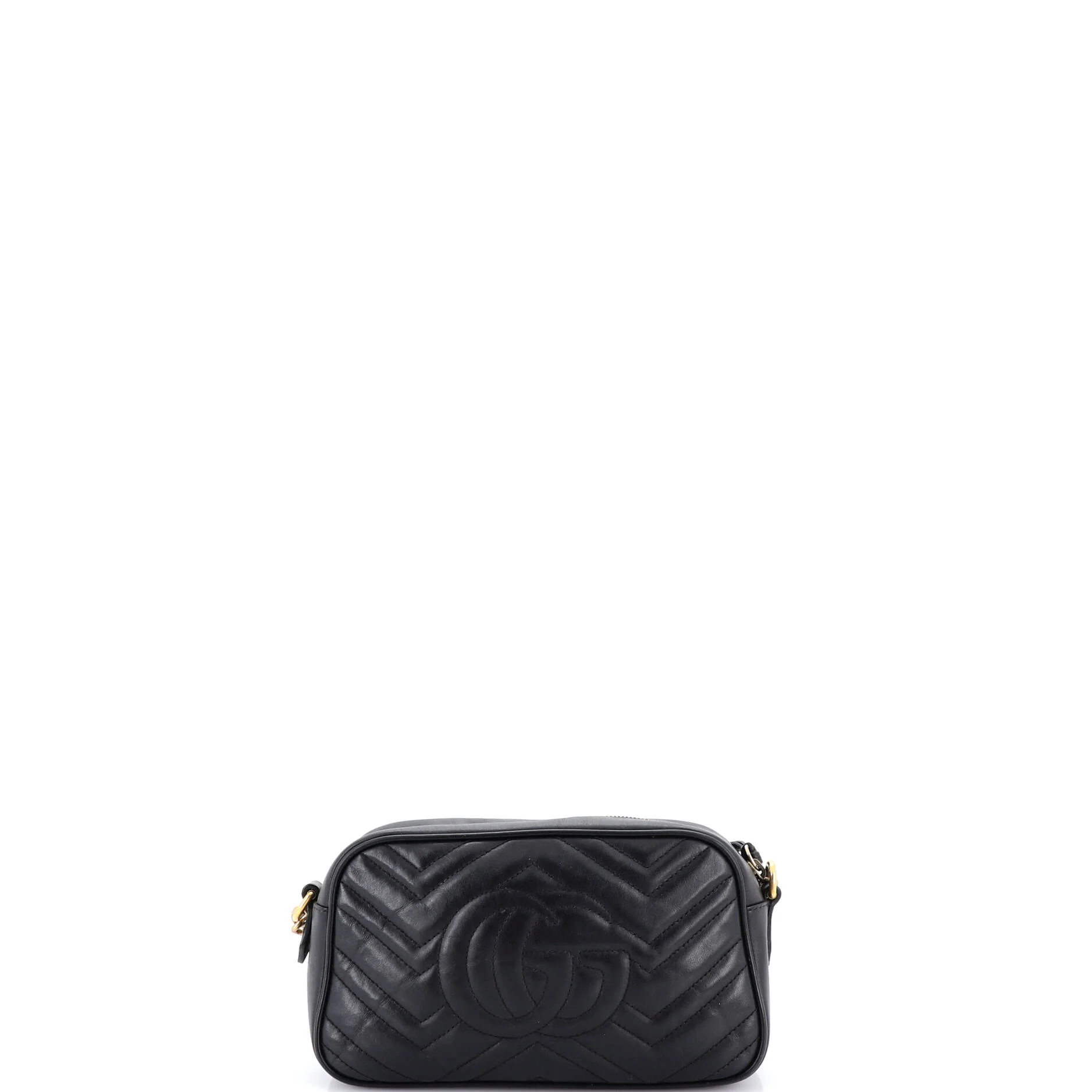 GG Marmont Shoulder Bag Matelasse Leather Small - Image 3