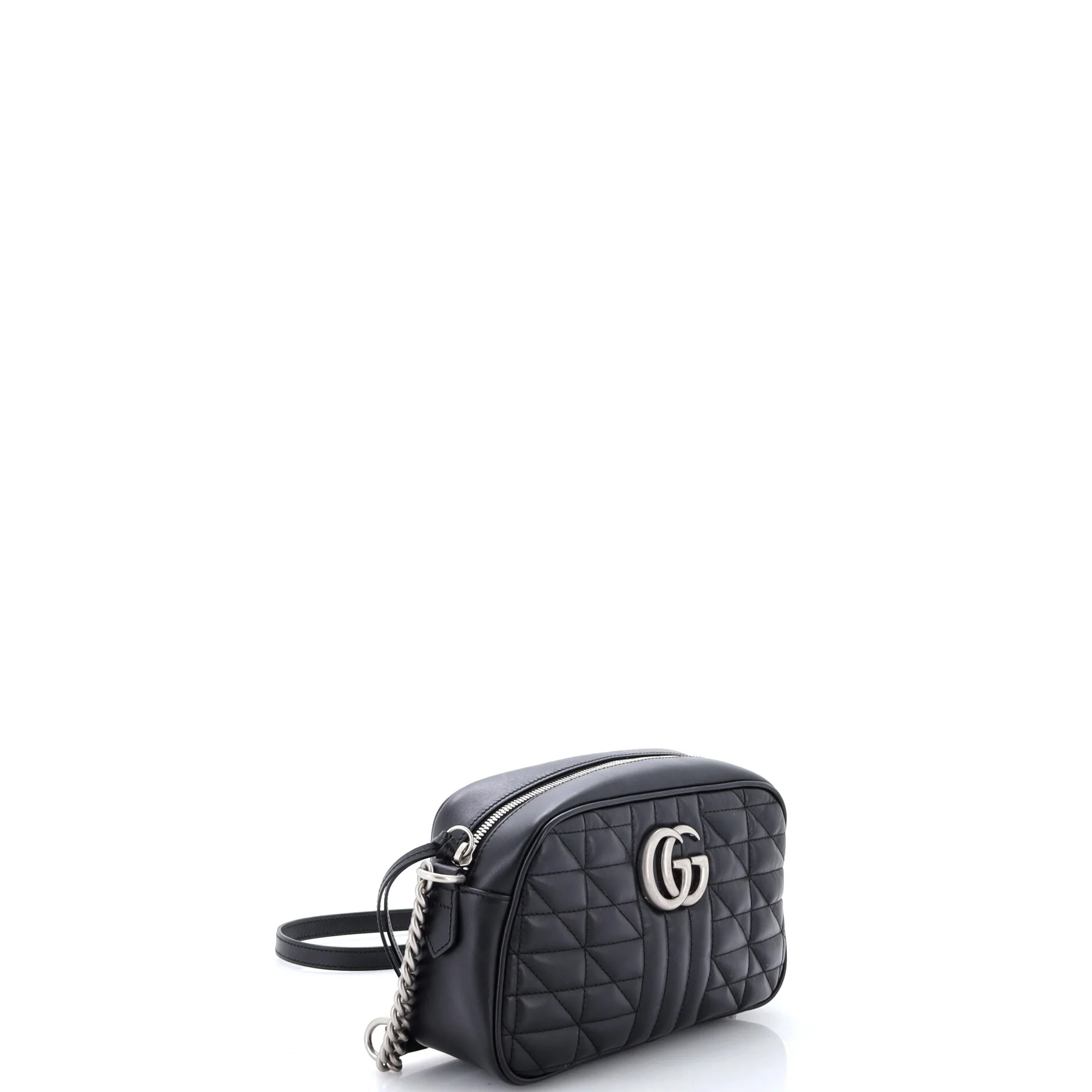 GG Marmont Shoulder Bag Mixed Matelasse Leather Small - Image 2