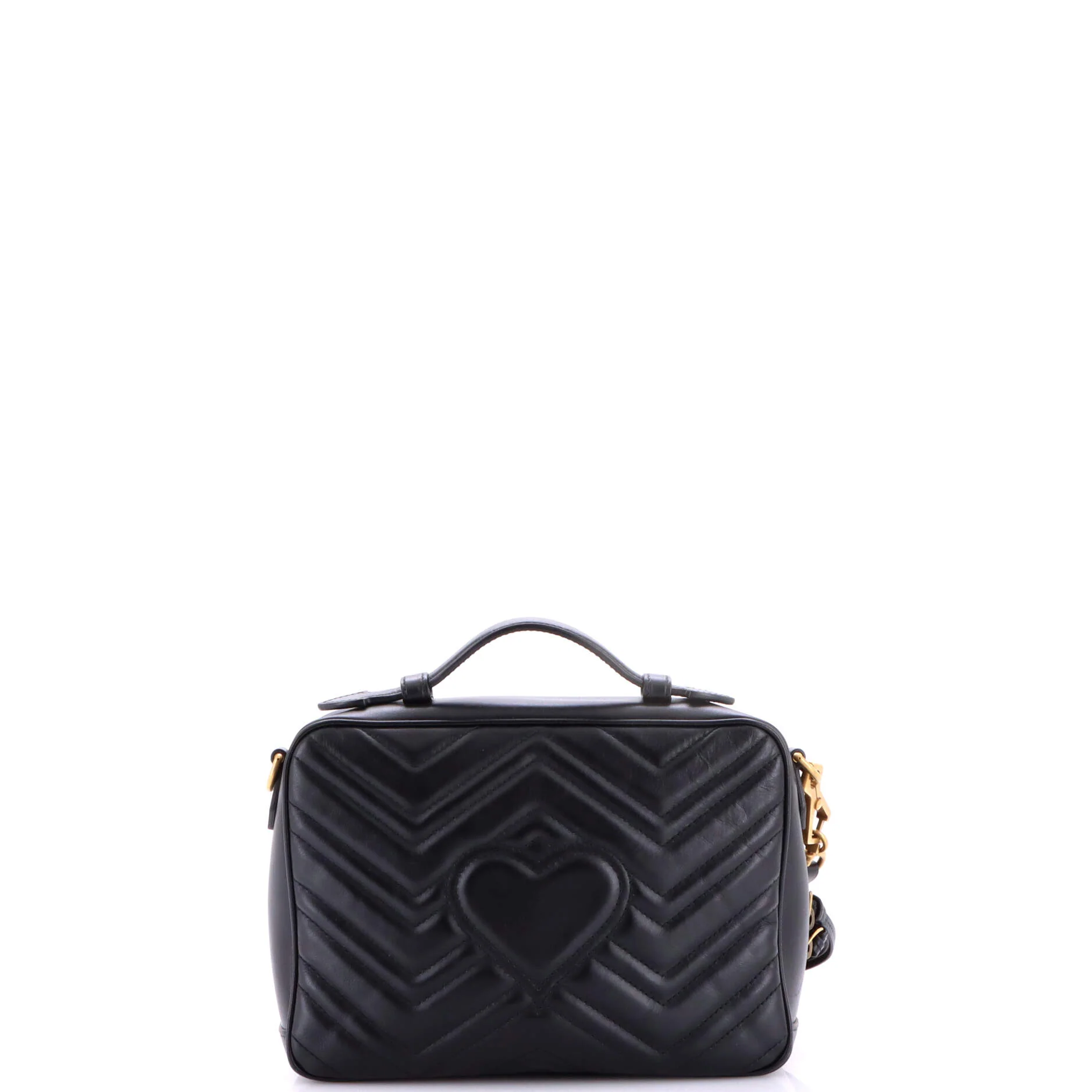 GG Marmont Zip Around Camera Bag Matelasse Leather Small - Image 3